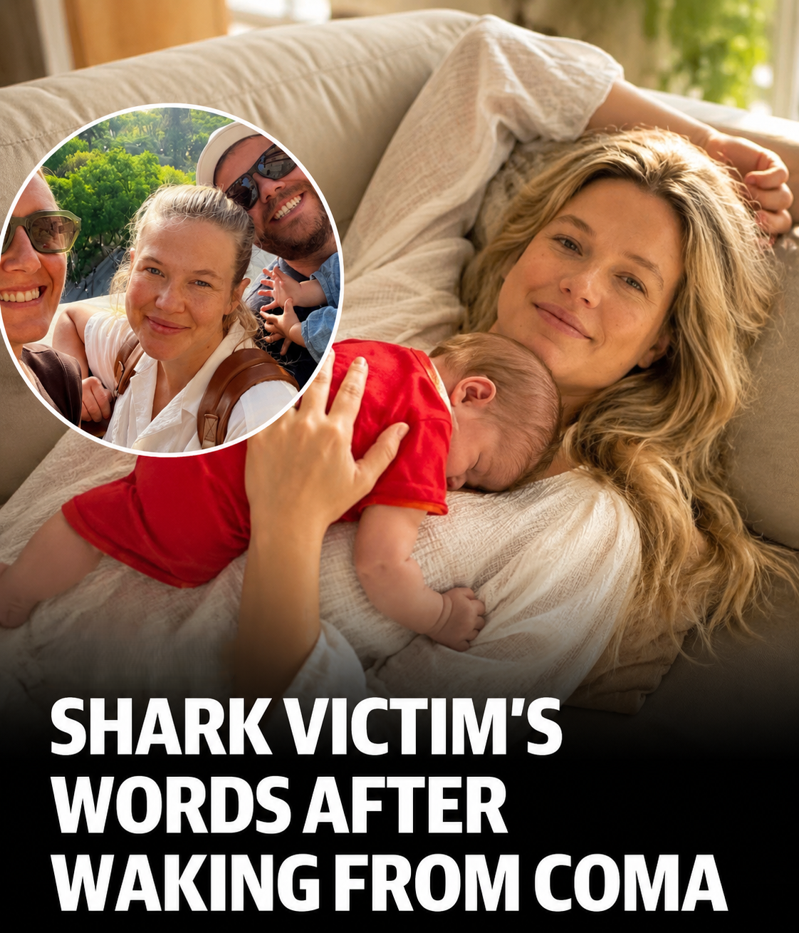 Recovery after a life-threatening shark attack