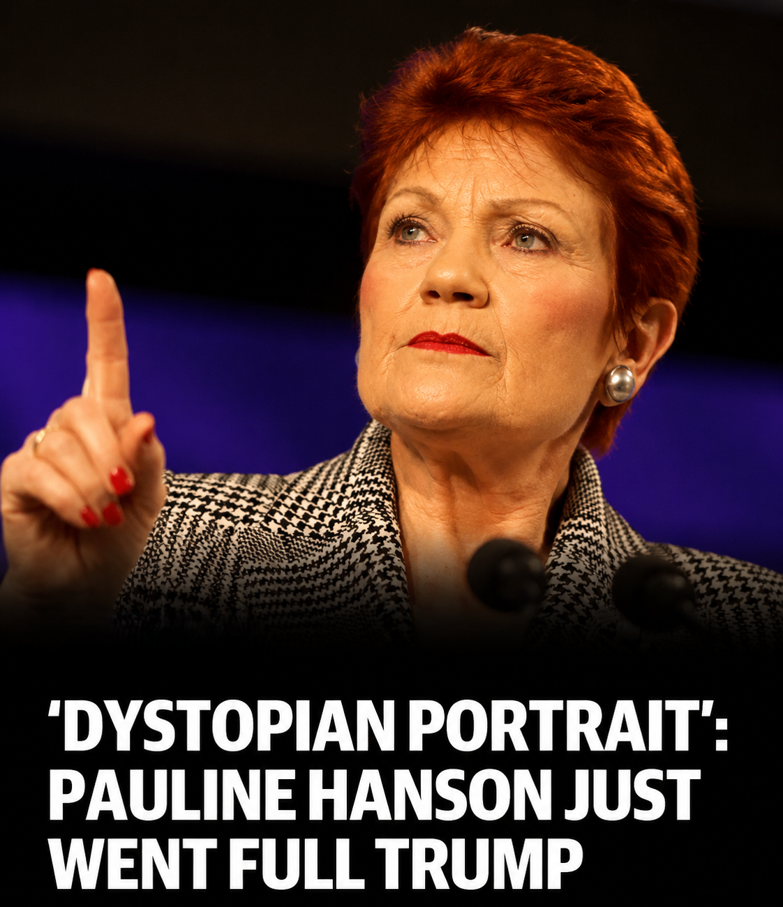 Pauline Hanson National Press Club Speech