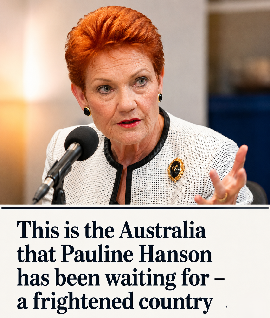 Changing public mood and political attitudes in Australia