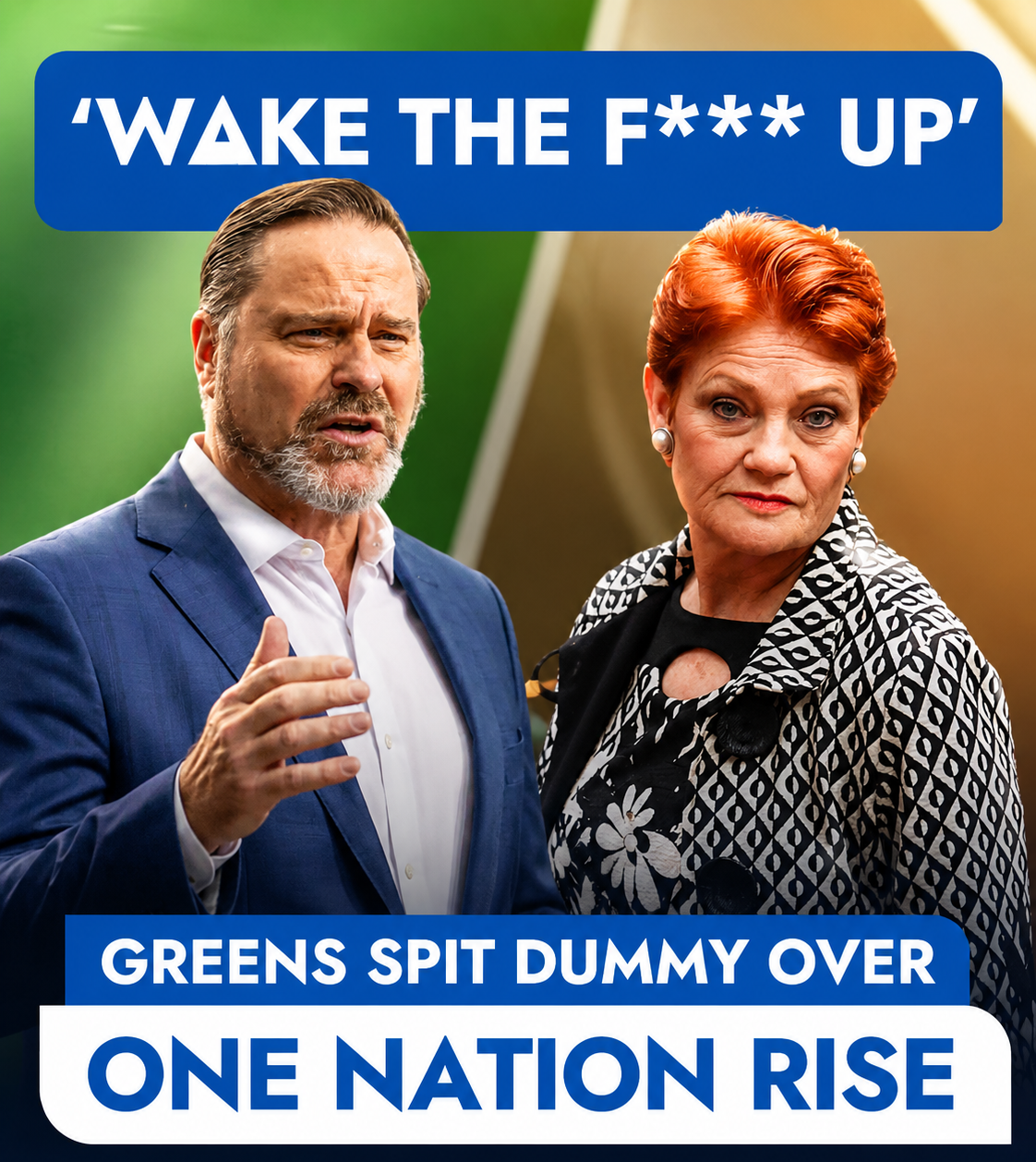 Political debate over One Nation's polling rise and the Greens' strategy