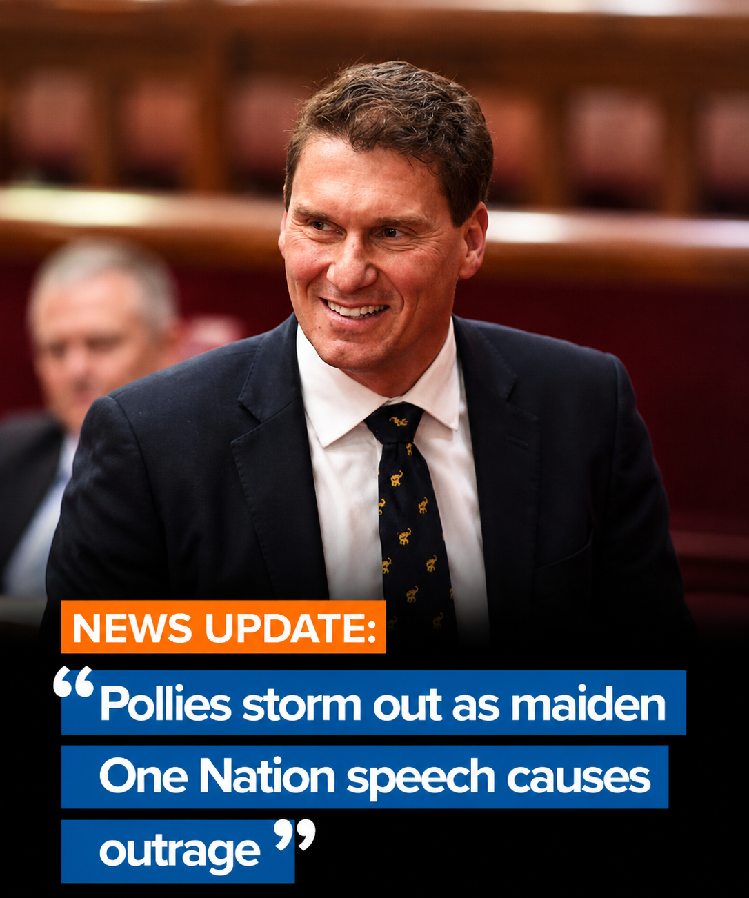Cory Bernardi delivers his maiden speech in the South Australian Parliament