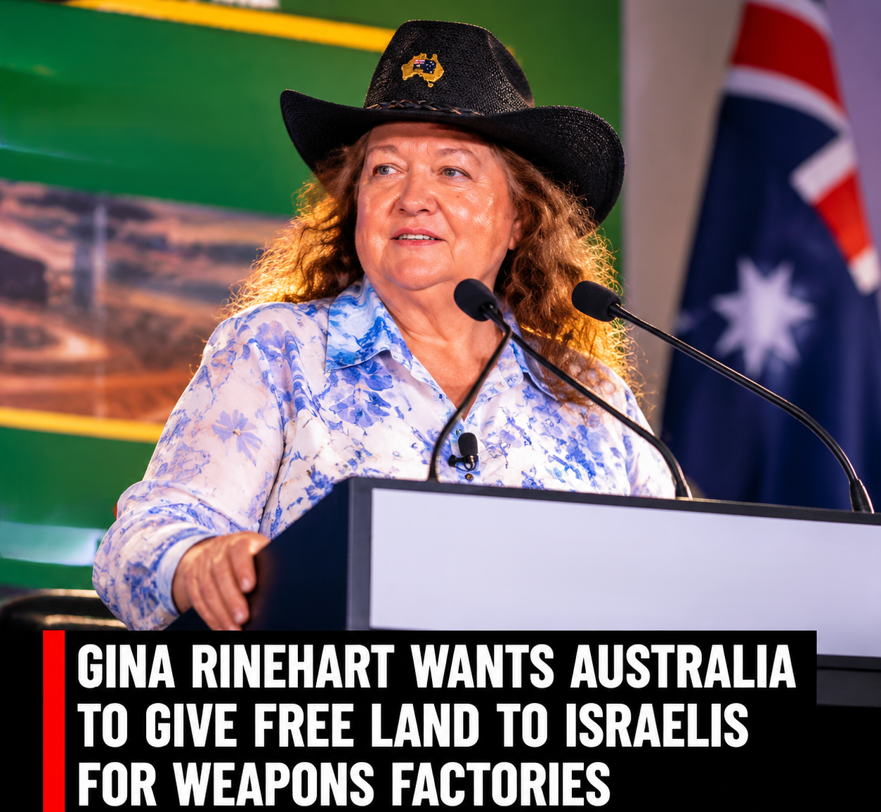 Gina Rinehart defence manufacturing proposal