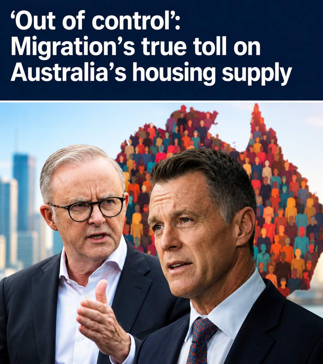 Australia housing affordability debate over migration and home construction