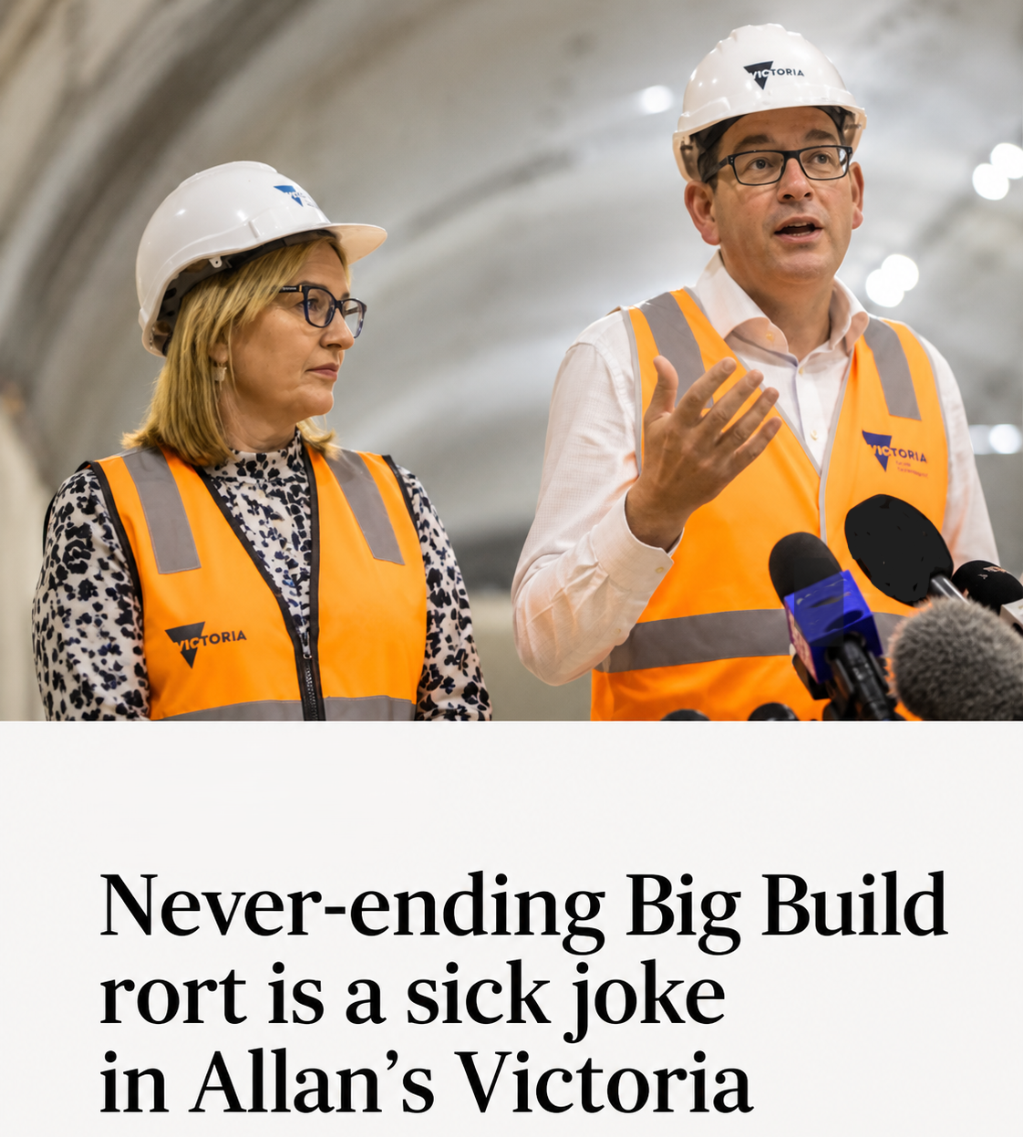 Victoria Big Build oversight debate