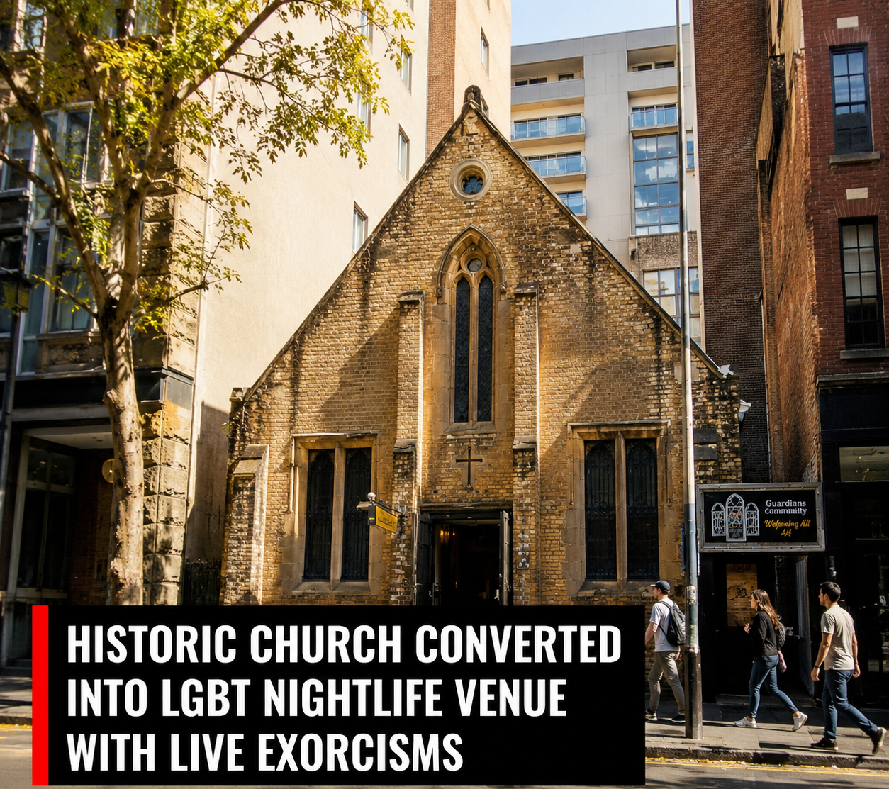 Historic Sydney church transformed into UNHOLY PLAYHOUSE