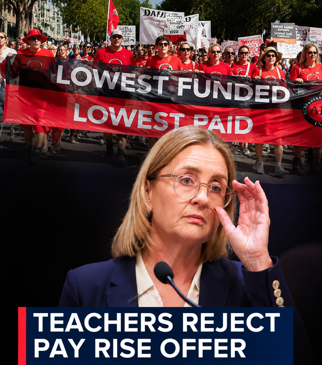 Victoria teachers strike pay rise dispute