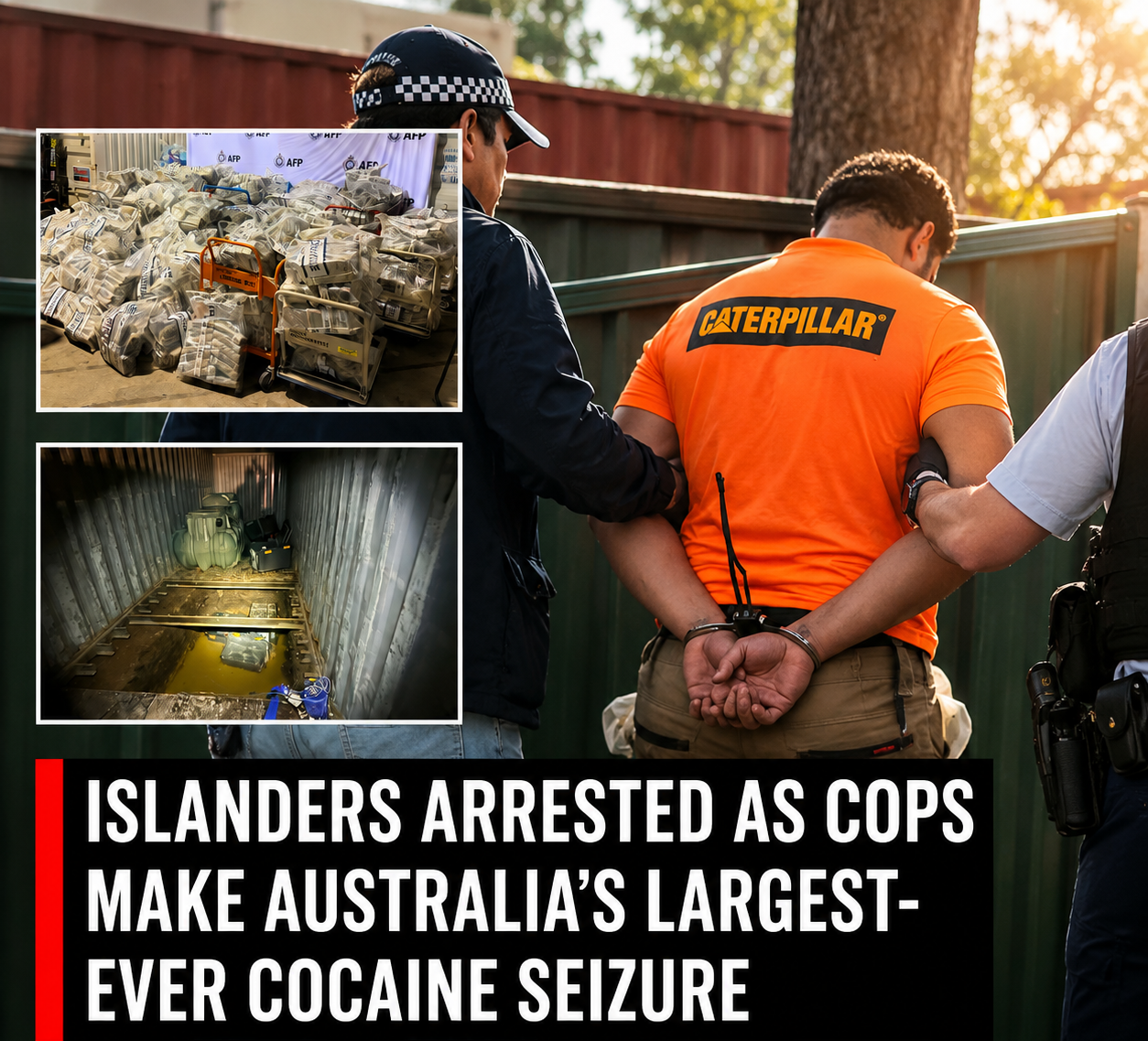 Australia's largest cocaine seizure discovered in Sydney bunker system