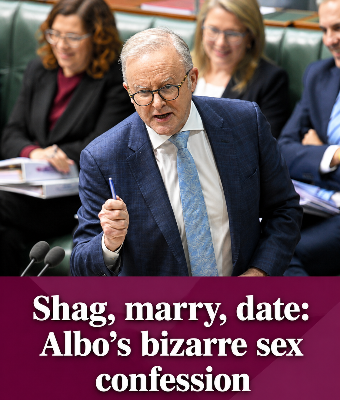 Prime Minister Anthony Albanese during a period of heightened media attention
