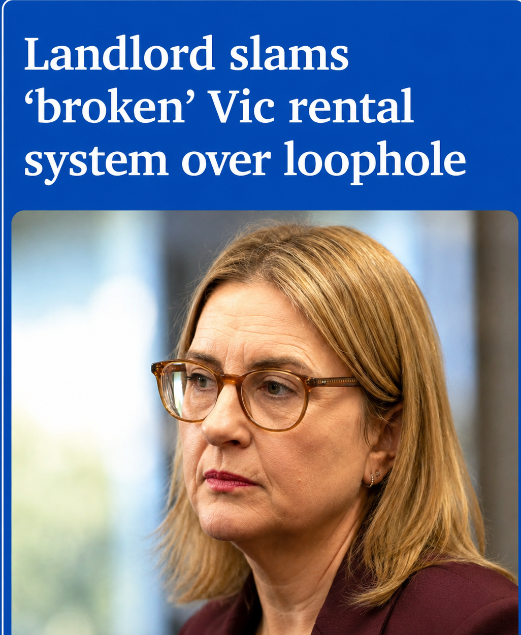 Victorian rental property discussion
