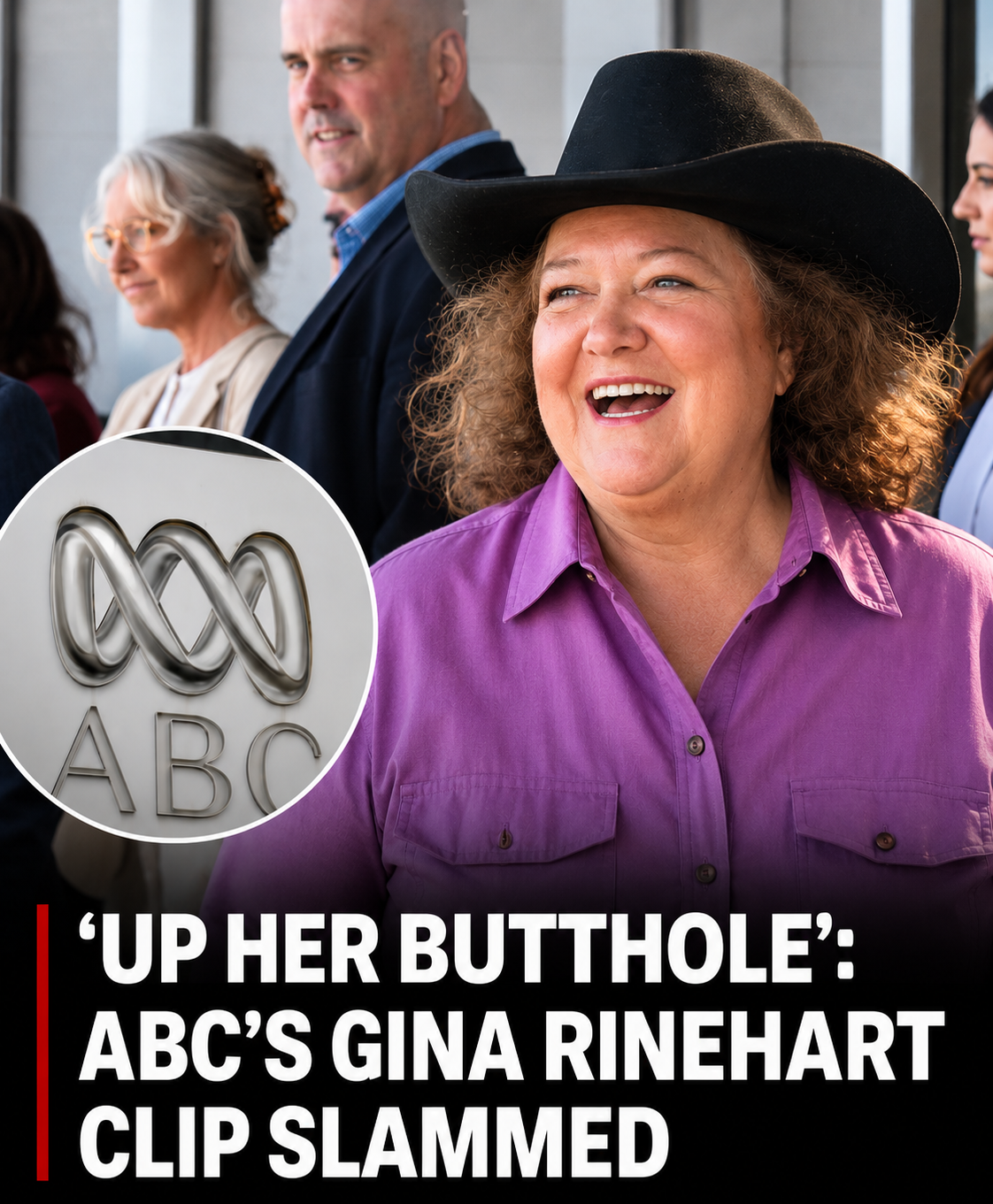 ABC Race Around The World controversy involving Gina Rinehart