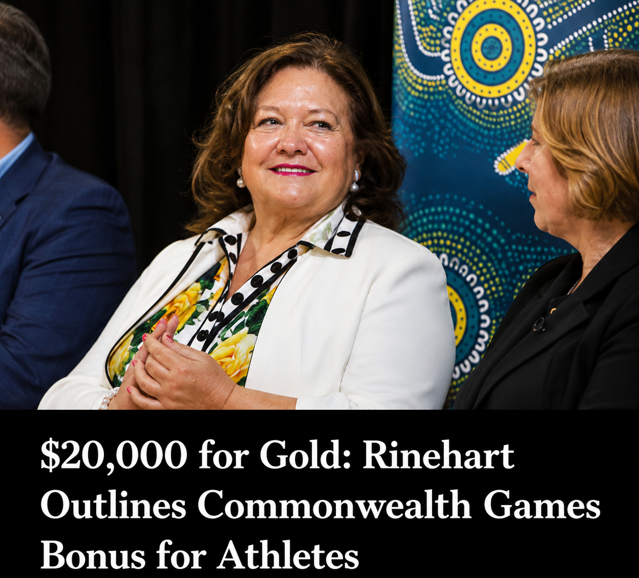 Gina Rinehart announces Commonwealth Games medal bonuses for Australian swimmers