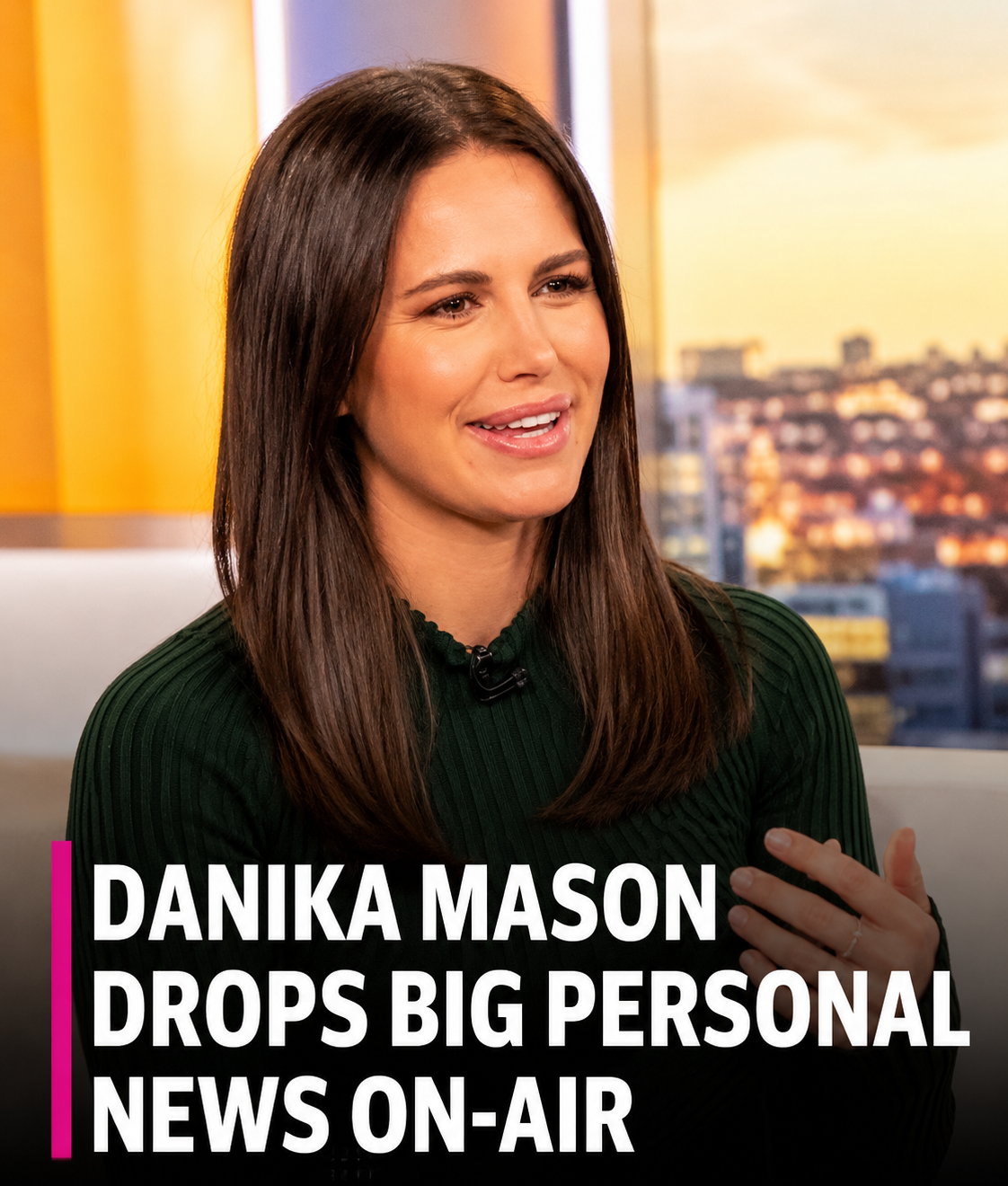 Danika Mason announces pregnancy on Today