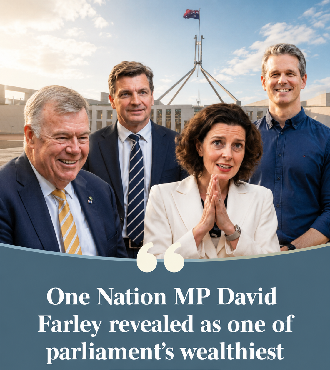 One Nation MP David Farley