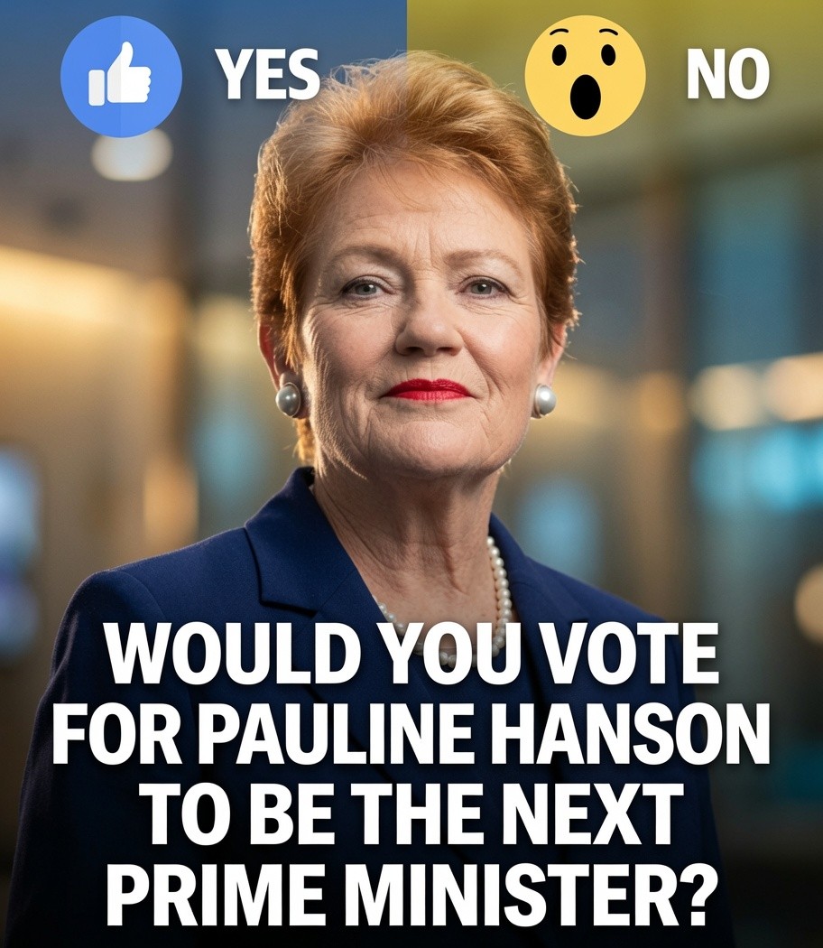 Pauline Hanson speaks about leadership and her belief she could become Australia's next prime minister