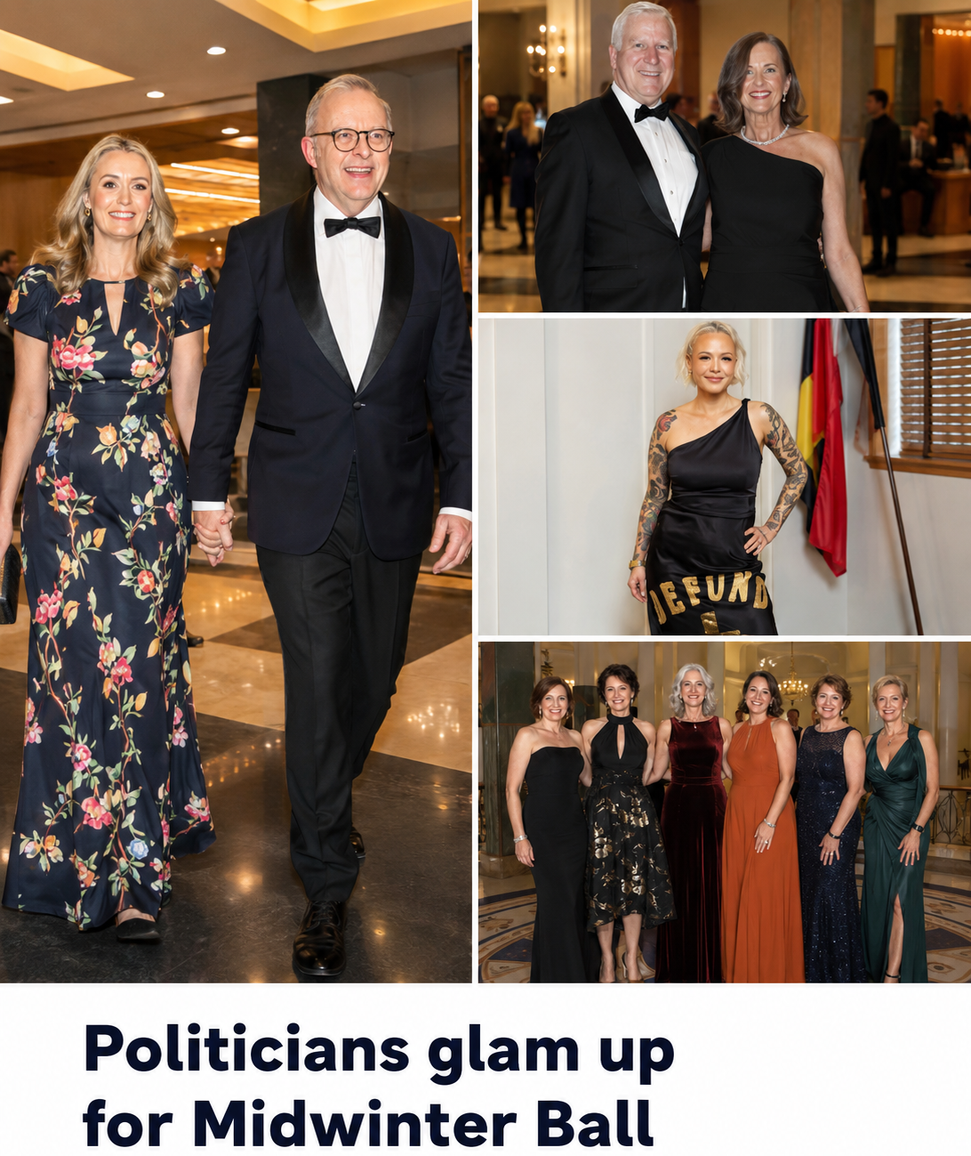 Guests attending the 2026 Midwinter Ball in Canberra