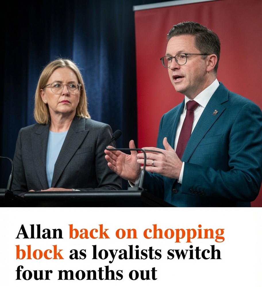 Victorian Premier Jacinta Allan amid renewed leadership speculation within the Labor Party