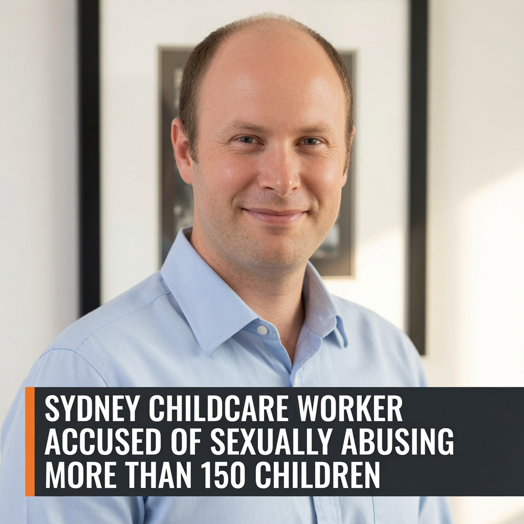 Hamish Tait, the former Sydney childcare worker facing 329 alleged child abuse offences