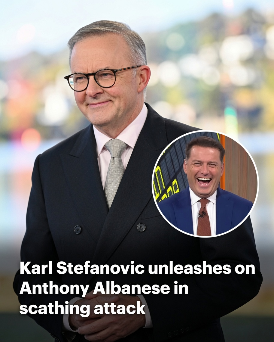 Karl Stefanovic criticises Prime Minister Anthony Albanese during an interview with Piers Morgan