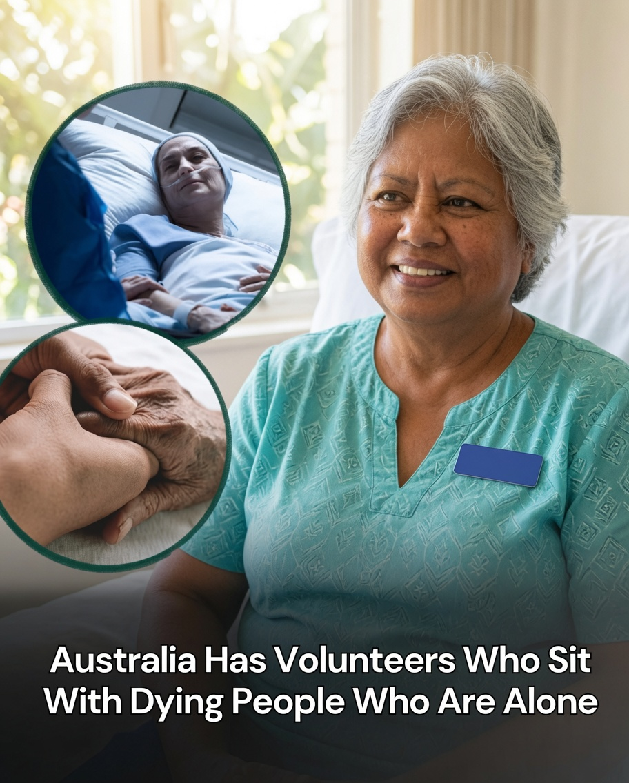 Australian end-of-life volunteers provide companionship so people do not spend their final hours alone