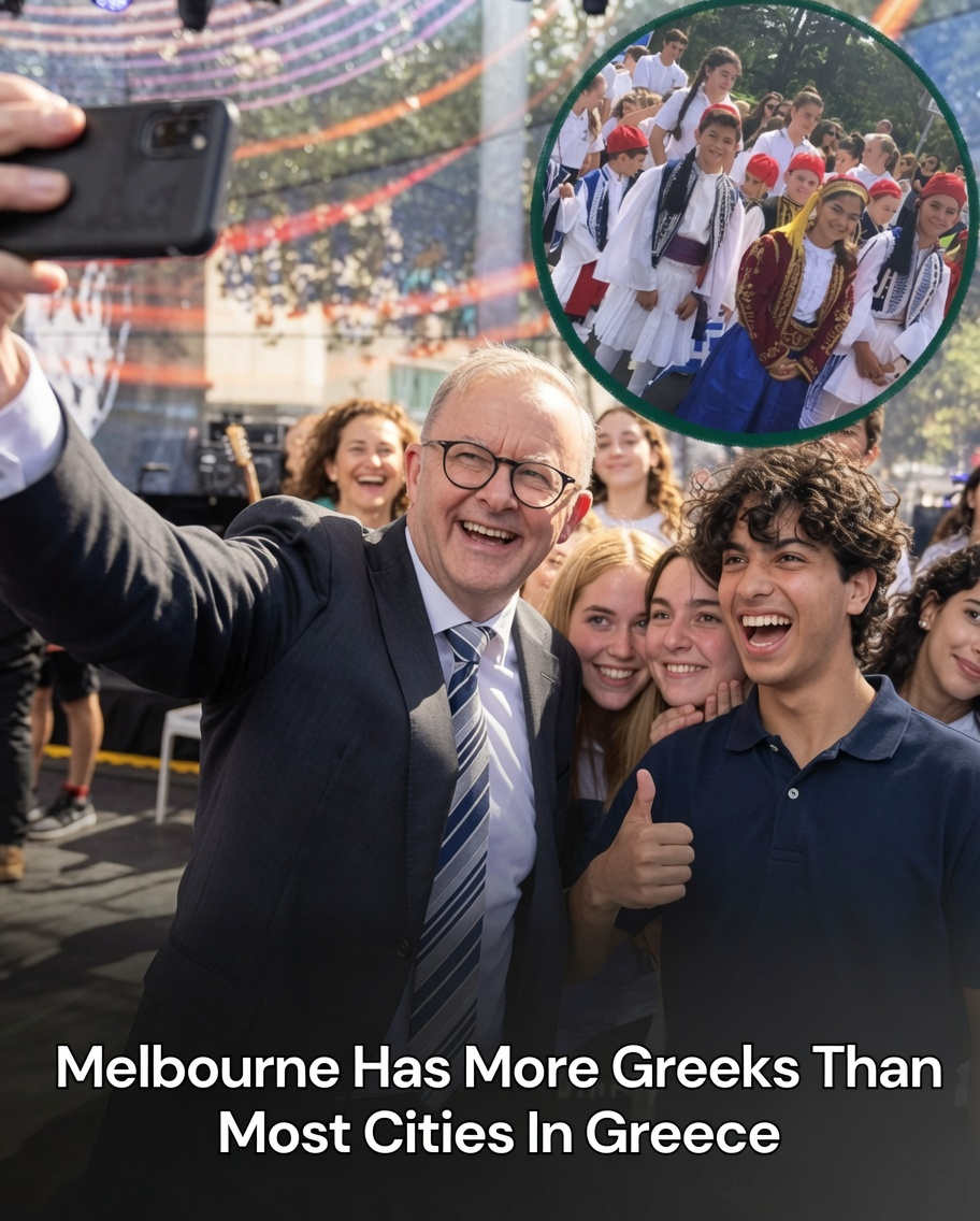Melbourne's large Greek Australian community reflects generations of migration and cultural life