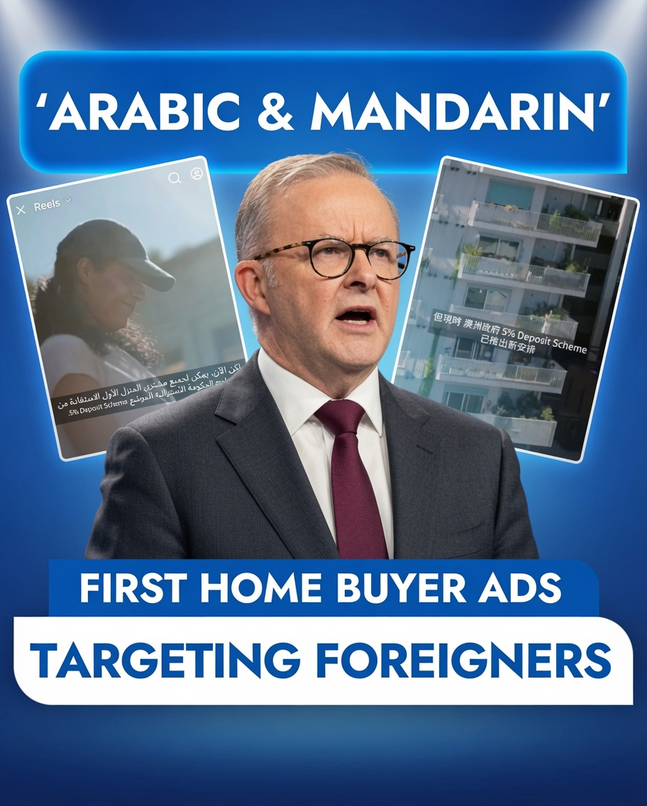 Australian Government advertising for first-home buyer schemes has triggered debate after multilingual campaigns appeared in Arabic and Mandarin