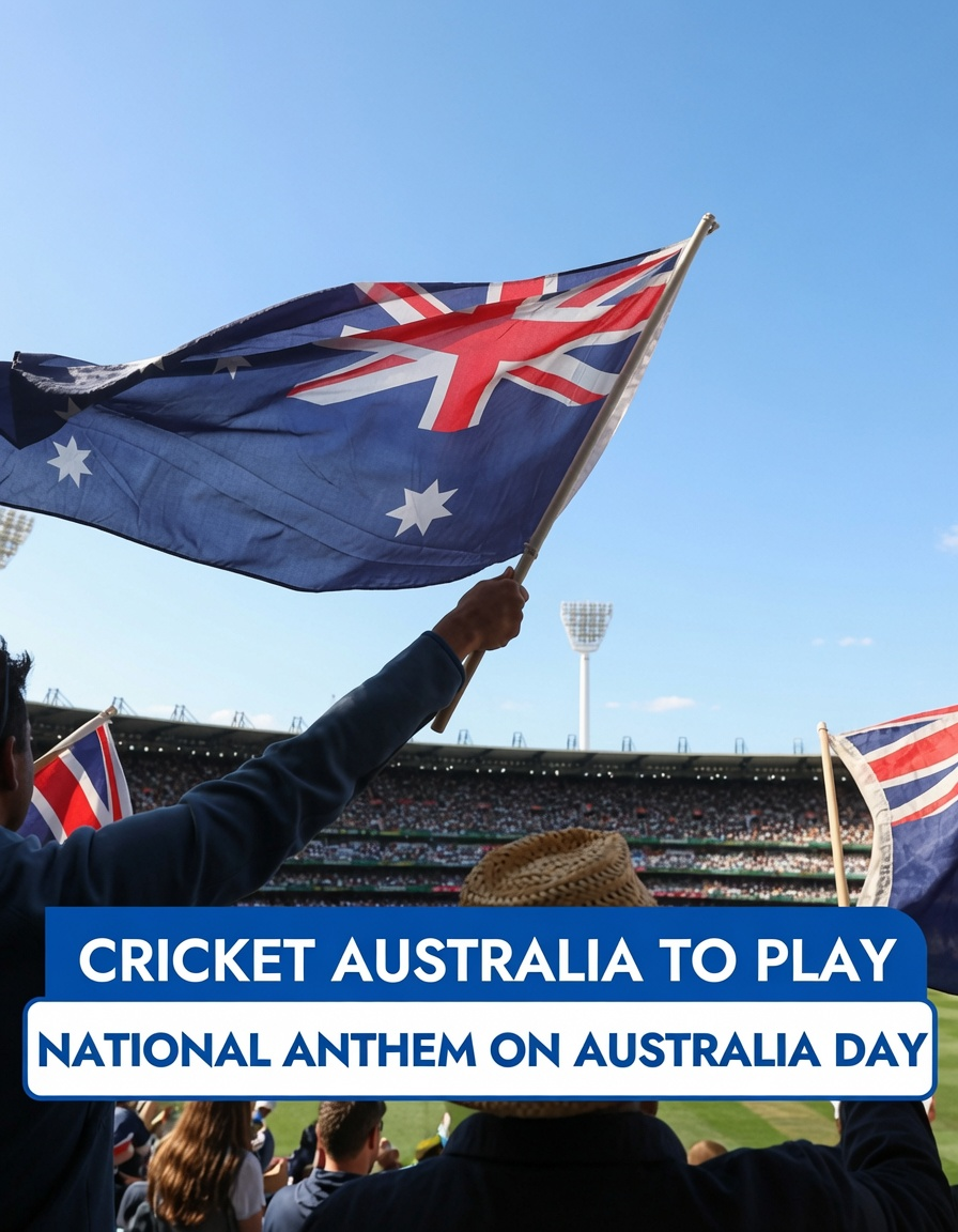 Big Bash League Final and Australia's national anthem debate