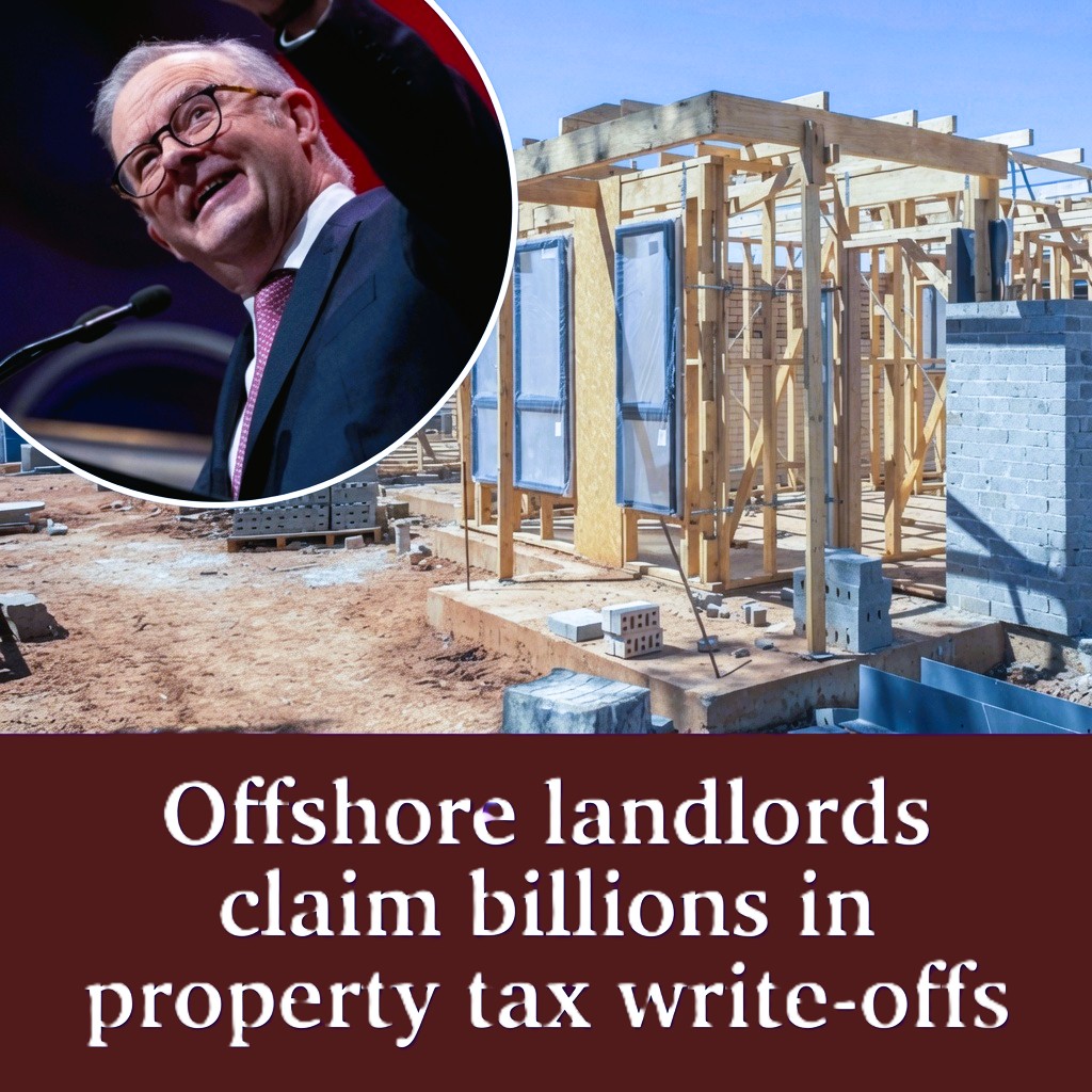 Australian residential property as ATO data reveals hundreds of millions of dollars in rental losses claimed by non-residents