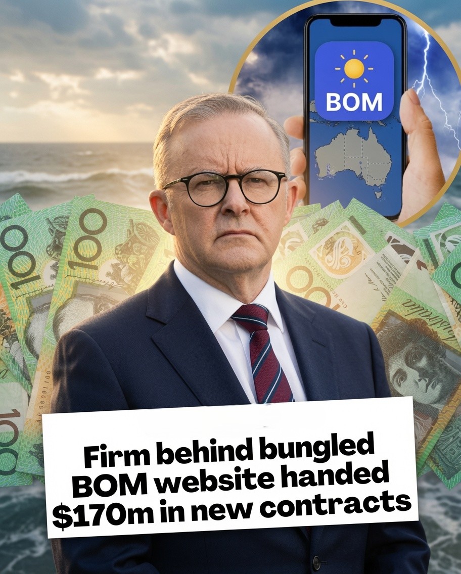 Political commentary concerning the cost of the Bureau of Meteorology website redevelopment and federal government contracts