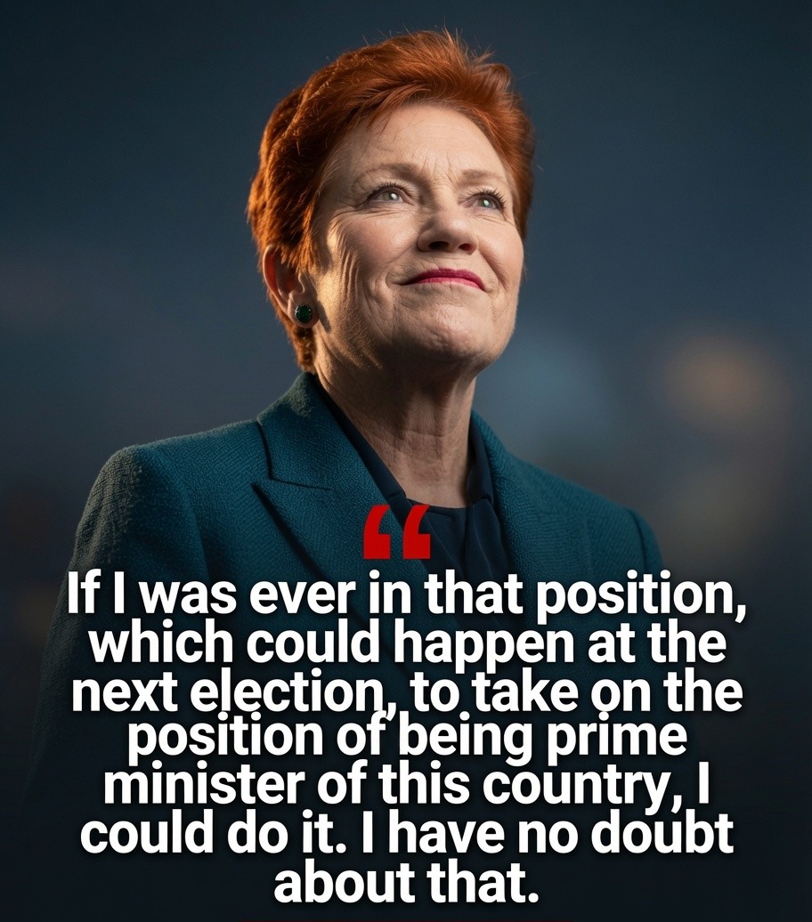 One Nation leader Pauline Hanson speaking at a business breakfast in Perth