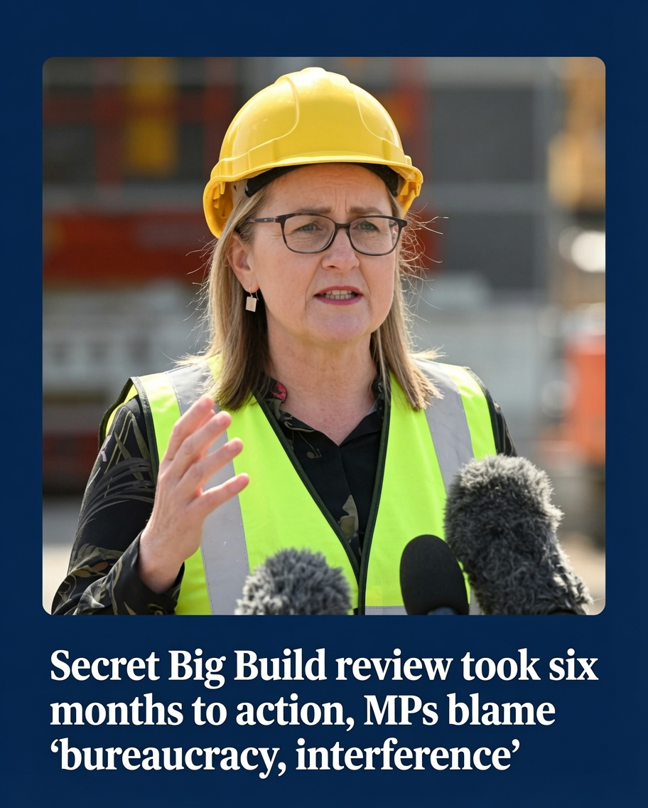 Victoria Big Build infrastructure construction site