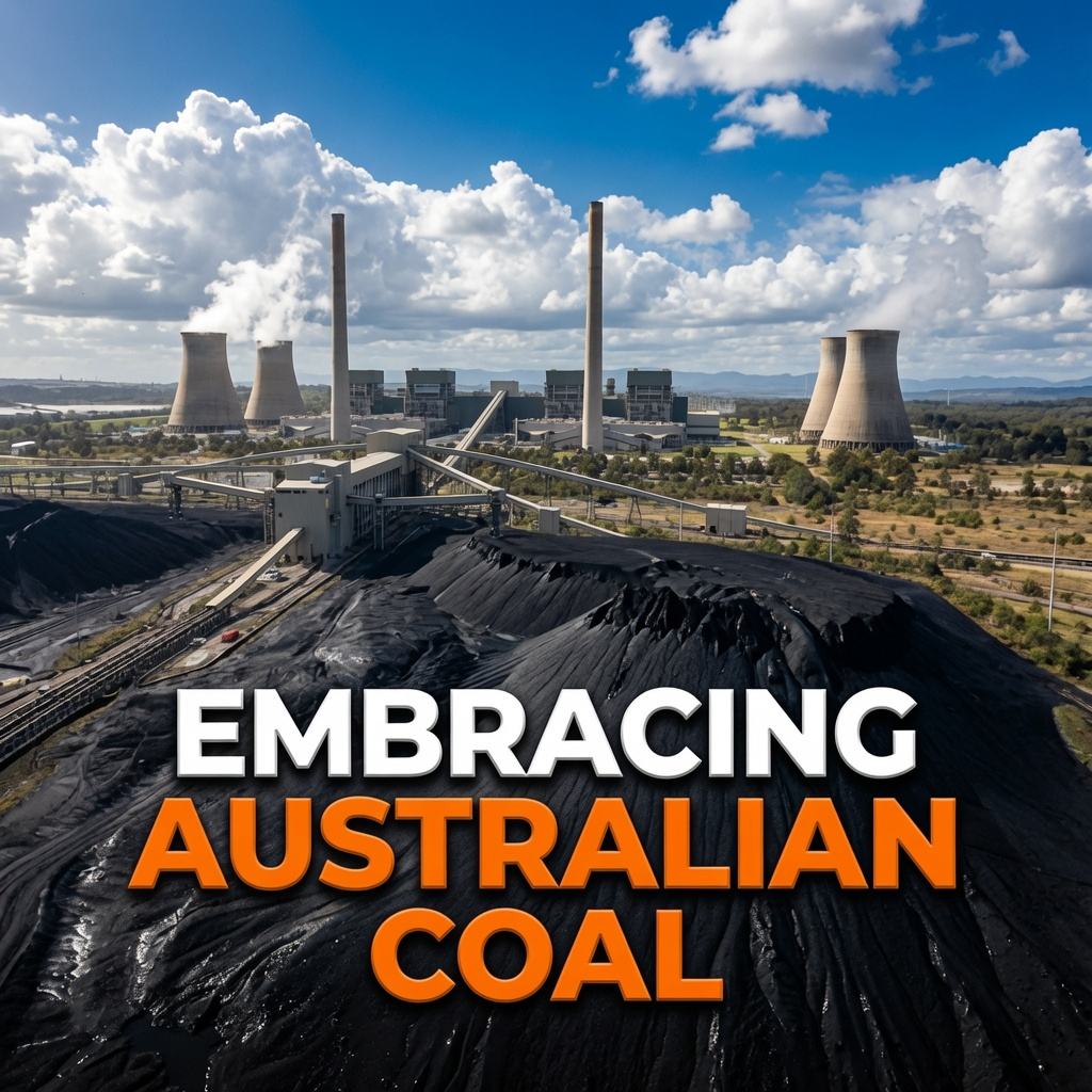 Coal-fired power station representing Australia's ongoing energy policy debate