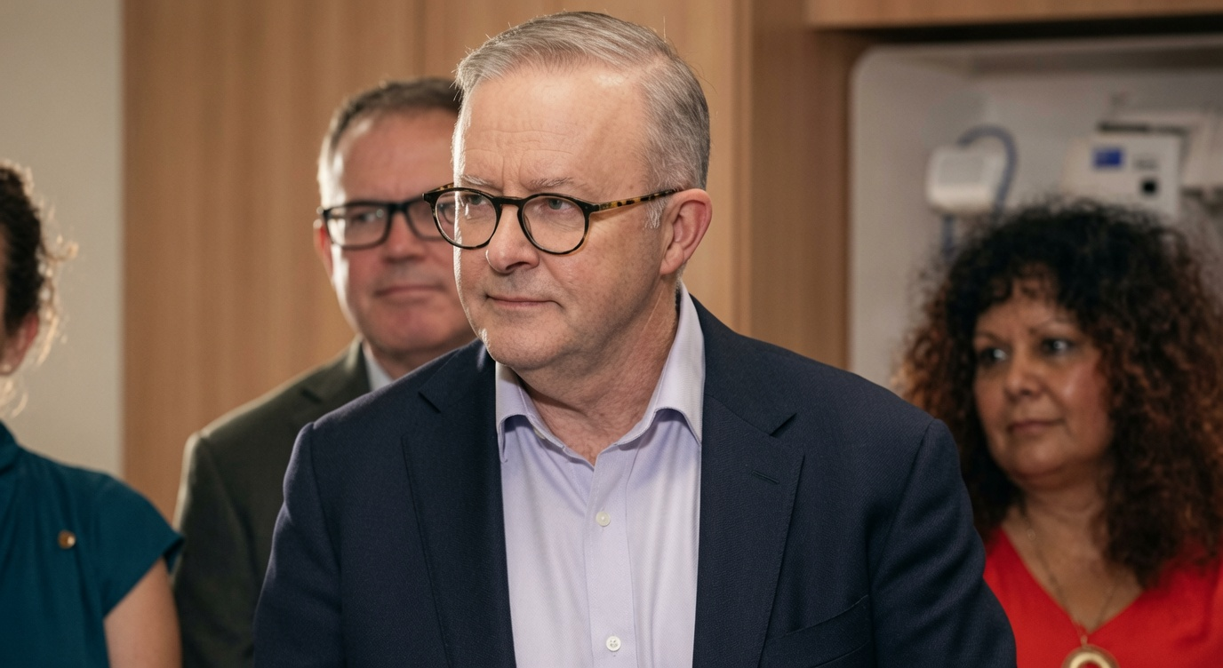 Prime Minister Anthony Albanese and One Nation leader Pauline Hanson amid political debate over living costs, public services and national security