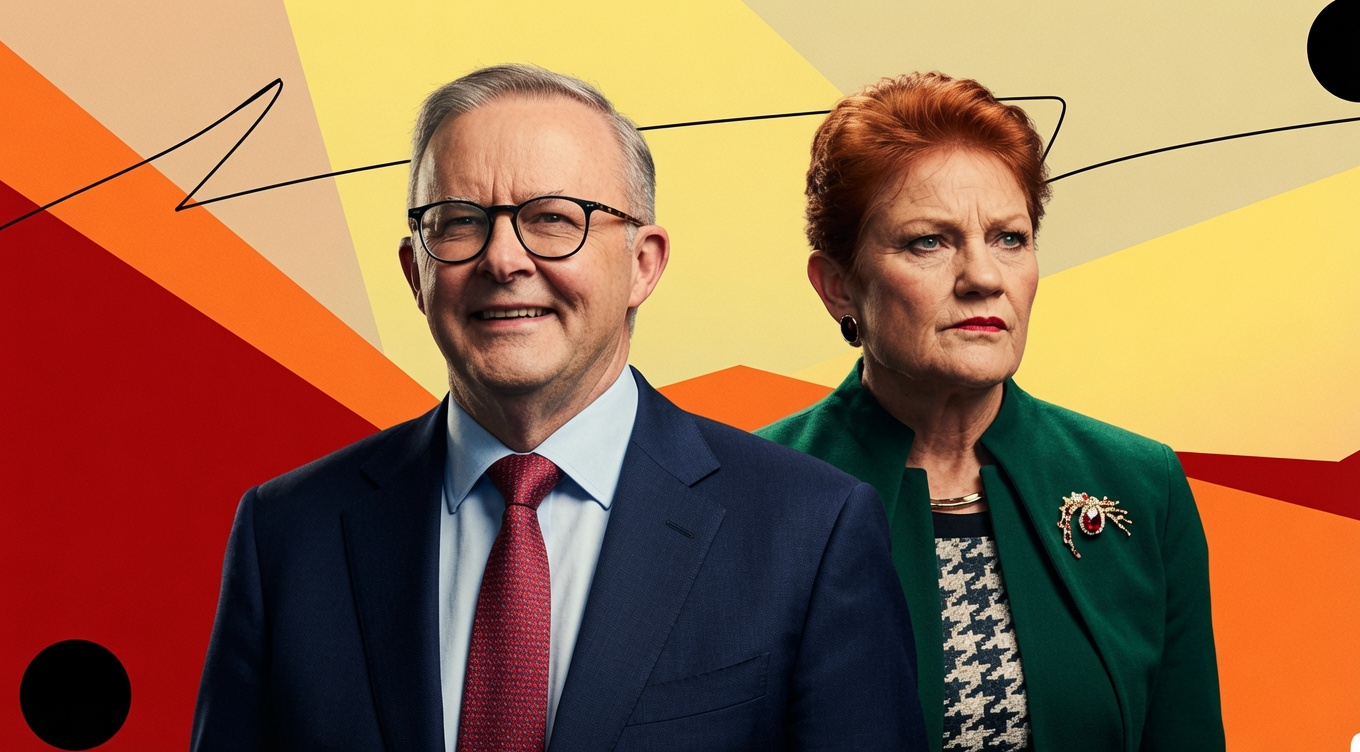 Pauline Hanson as new polling shows One Nation level with Labor in primary vote support