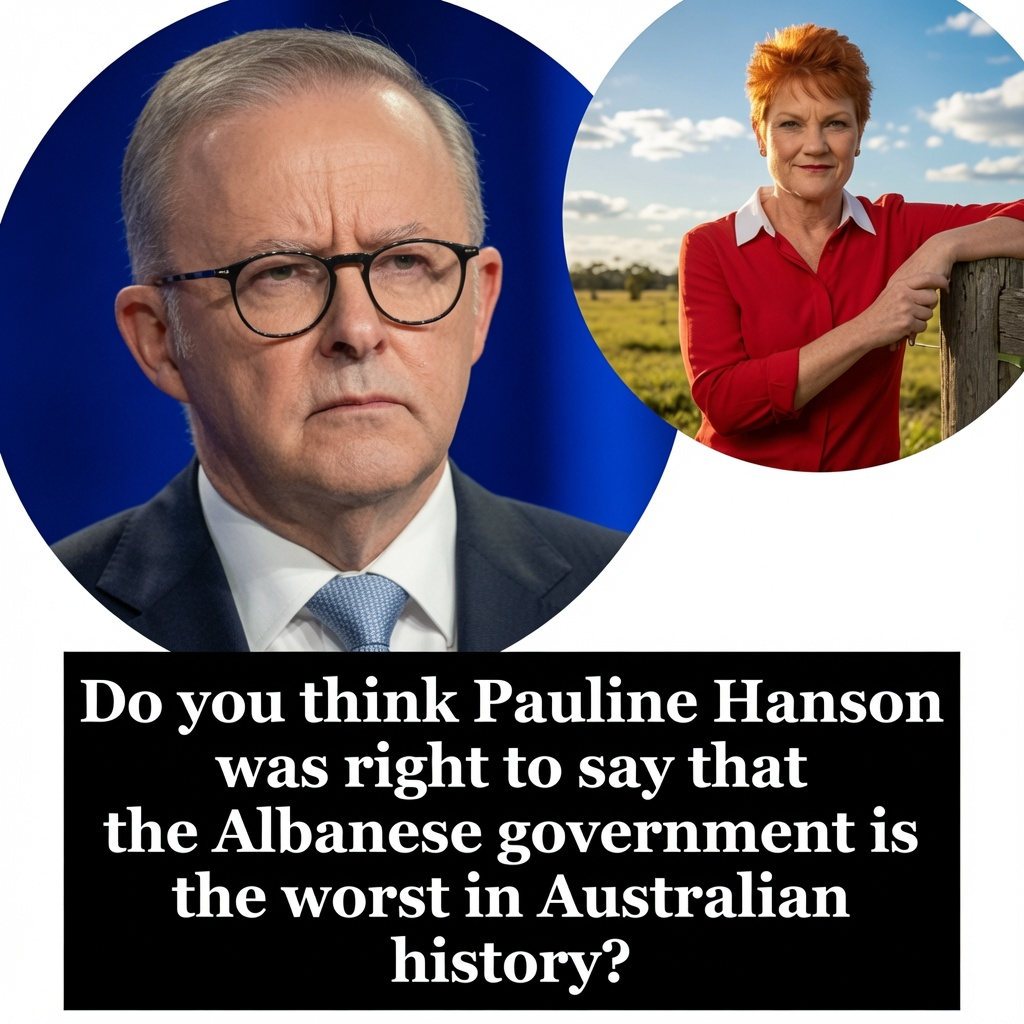 Pauline Hanson speaking at the Leadership Matters Breakfast in Perth