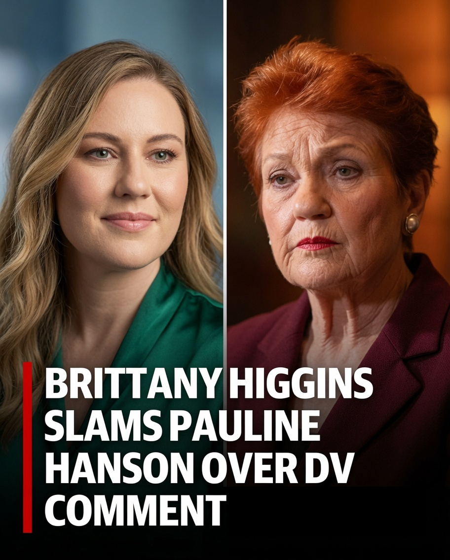 Pauline Hanson faces criticism over comments about domestic violence as Brittany Higgins responds
