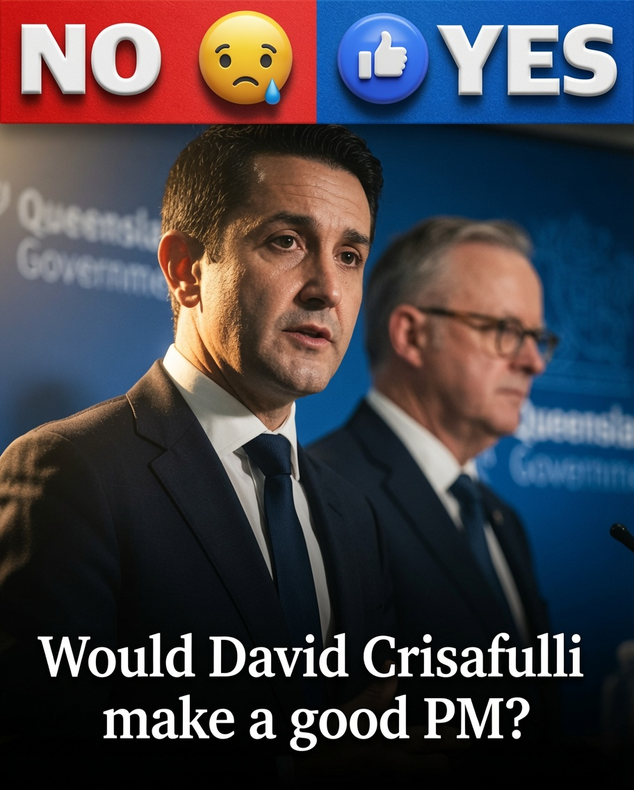 David Crisafulli responds to questions about a possible future in federal politics