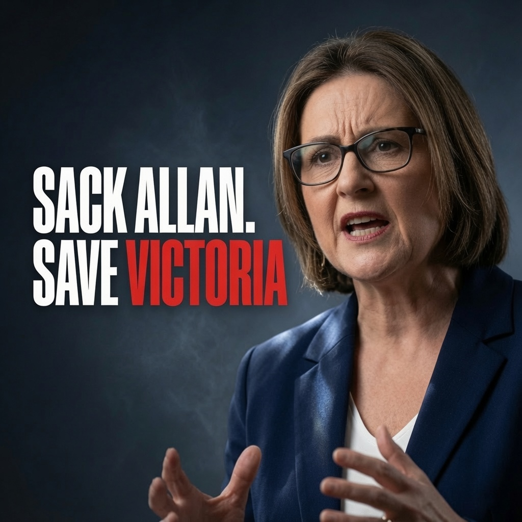 Campaign encouraging Victorians to sign a symbolic eviction notice for Premier Jacinta Allan