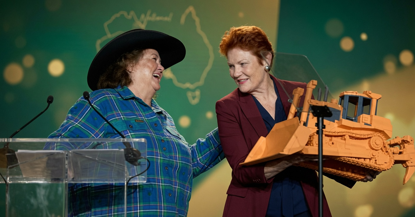 Pauline Hanson comments on Commonwealth Games Australia guidance regarding Gina Rinehart