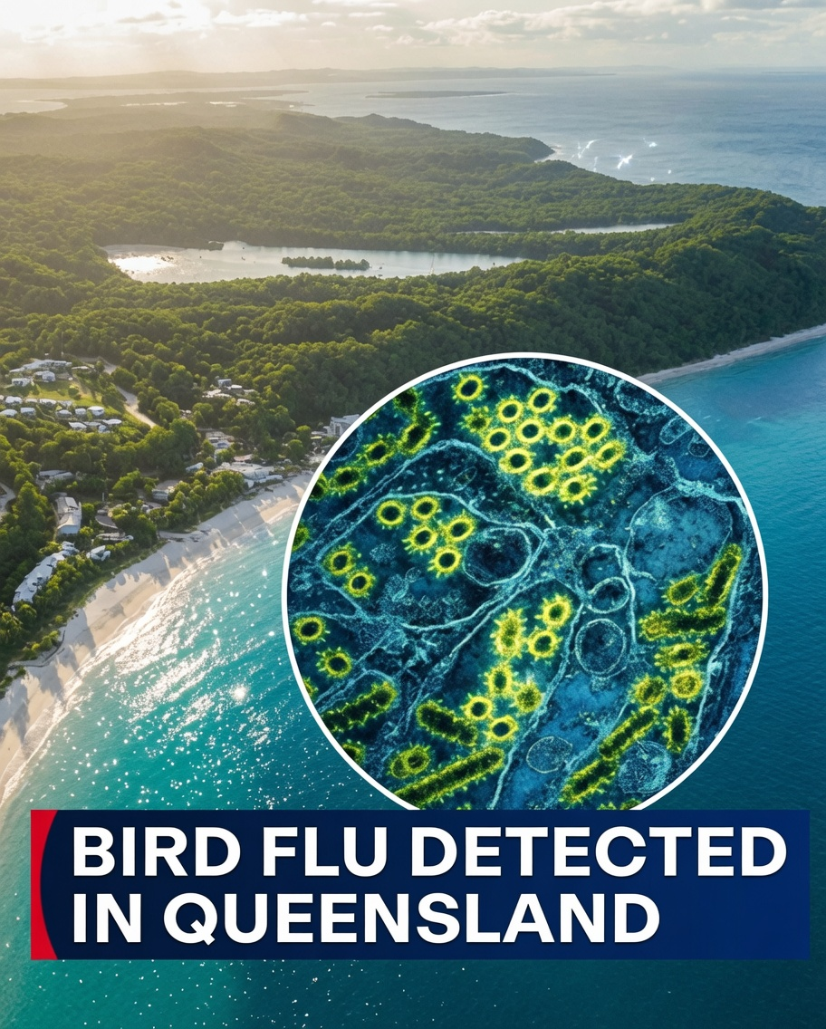 Dead migratory seabird found on Moreton Island during Queensland's suspected first H5 bird flu case