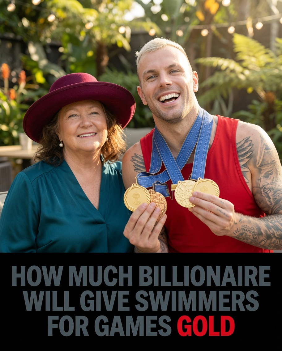 Australian swimmers receive medal bonus backing from Gina Rinehart ahead of the Glasgow Commonwealth Games