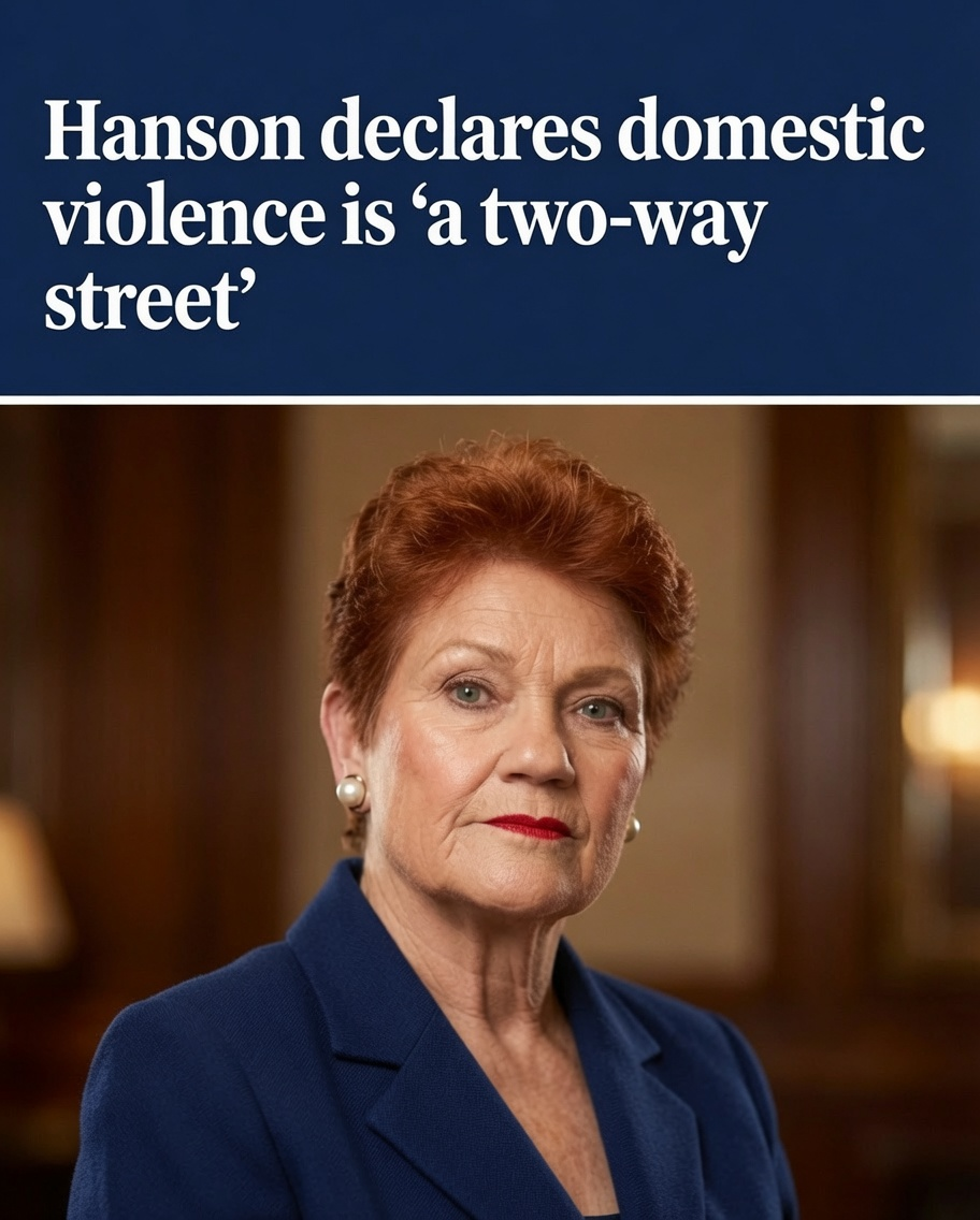 Pauline Hanson and Barnaby Joyce have drawn criticism following comments about domestic violence