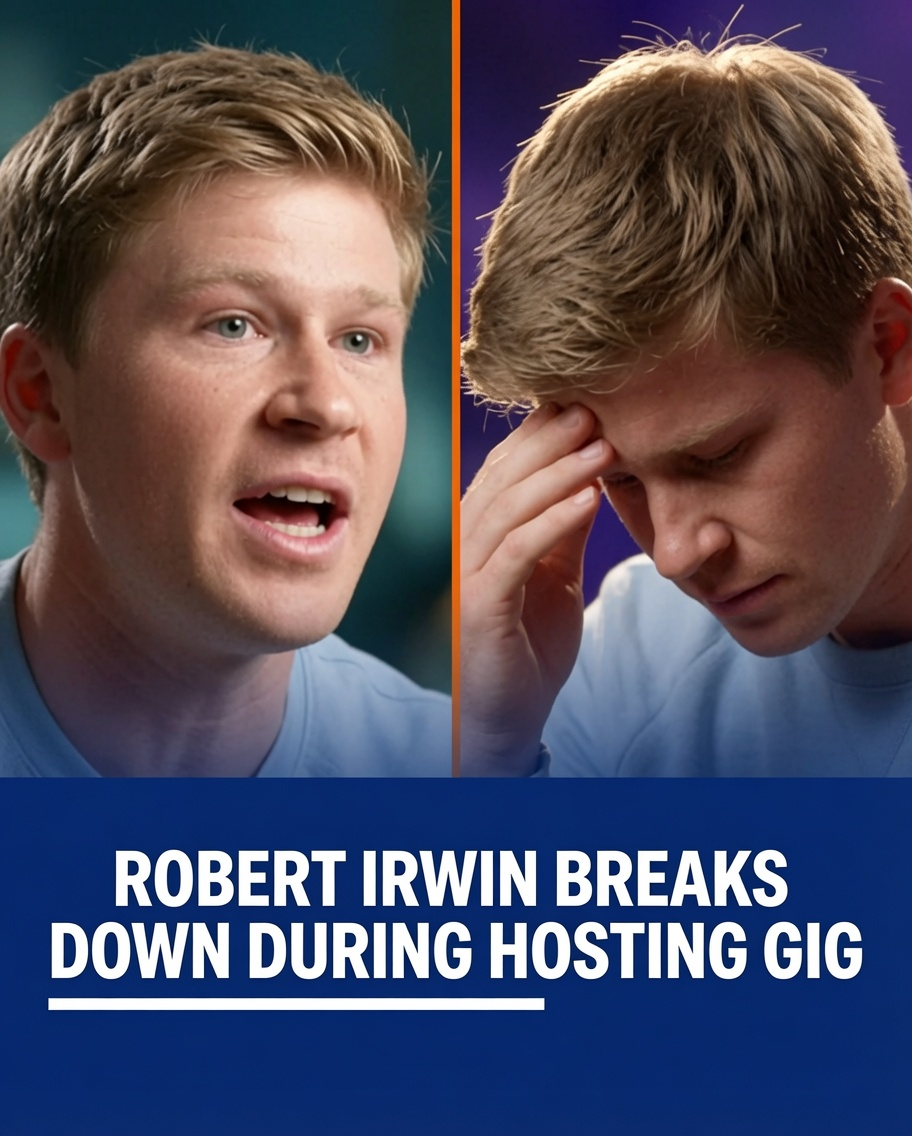 Robert Irwin shares an emotional conversation with Dancing With The Stars: The Next Pro contestant Allen Genkin