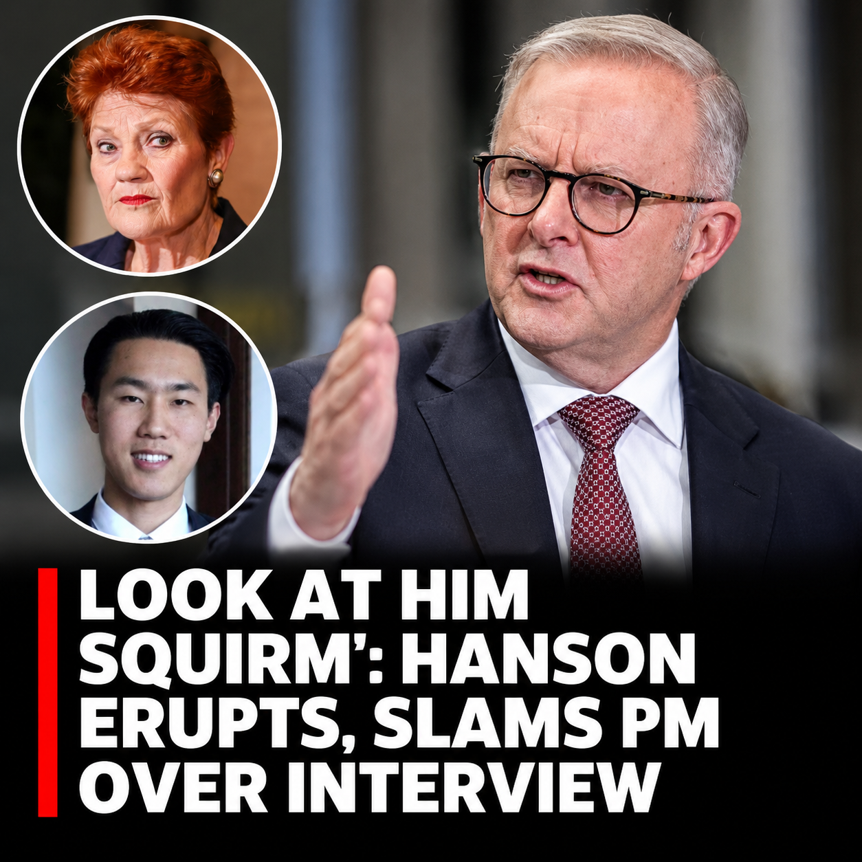 Prime Minister Anthony Albanese speaking during a media appearance