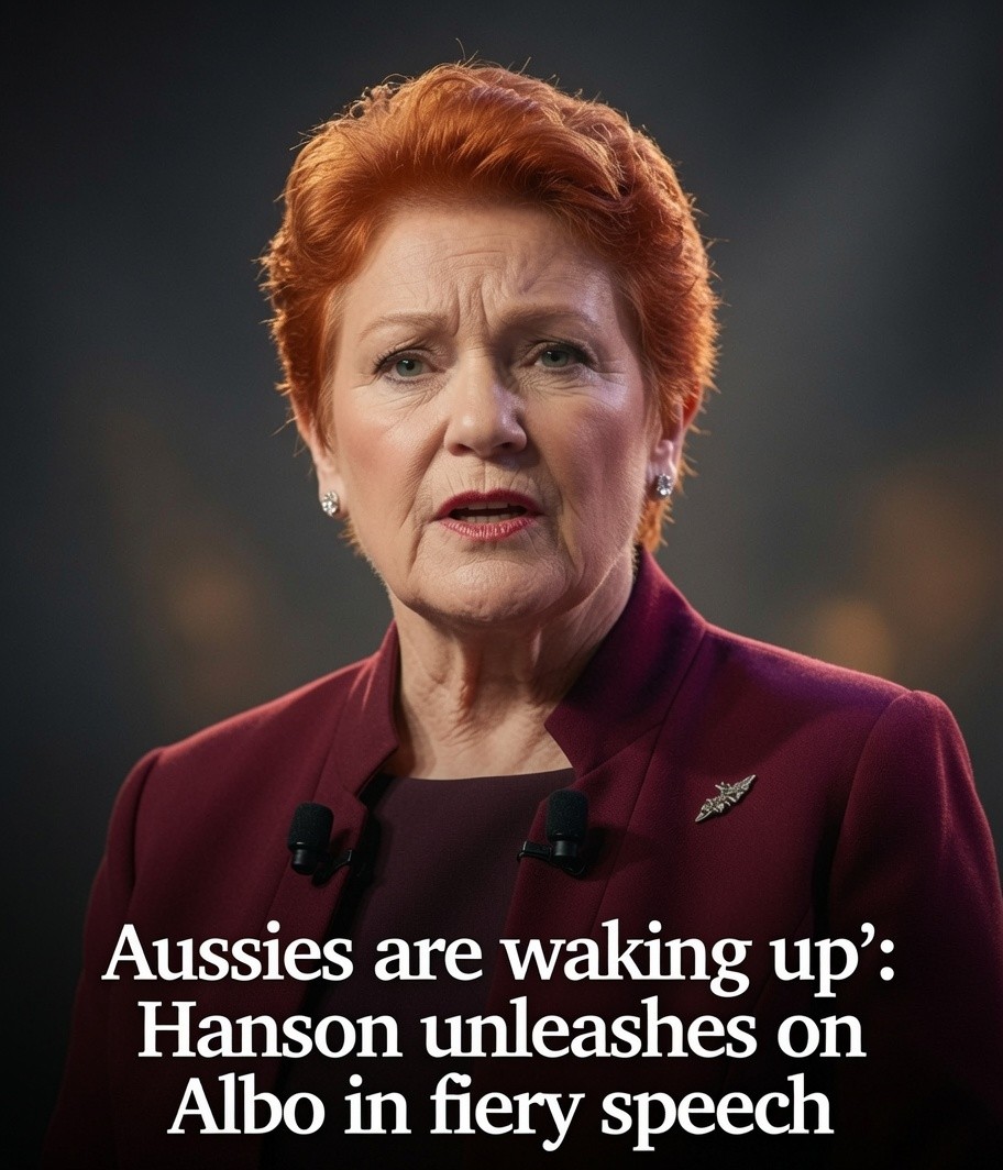 Pauline Hanson speaking at the CPAC conference in London with Nigel Farage supporting her comments on multiculturalism