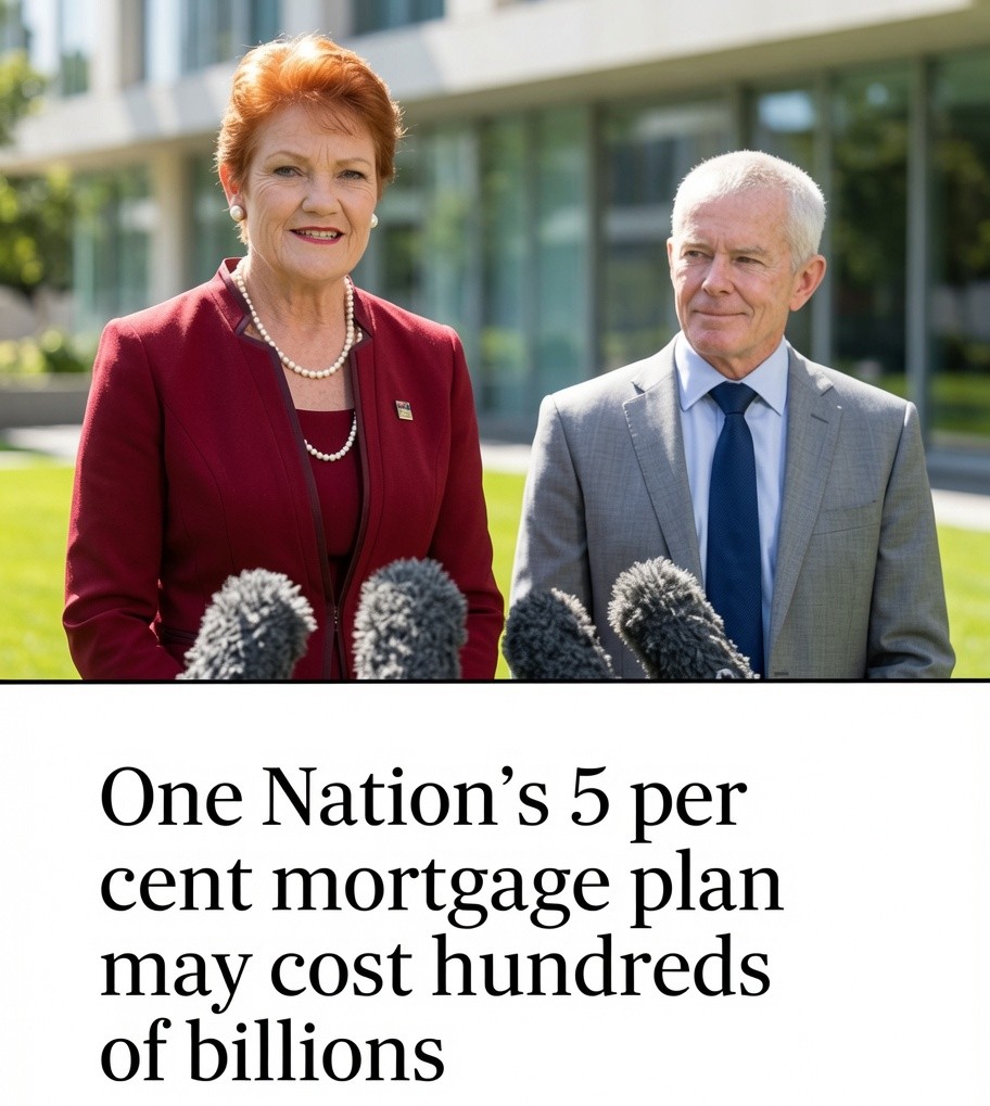 Pauline Hanson as One Nation faces scrutiny over its proposal for 30-year fixed-rate home loans at 5 per cent