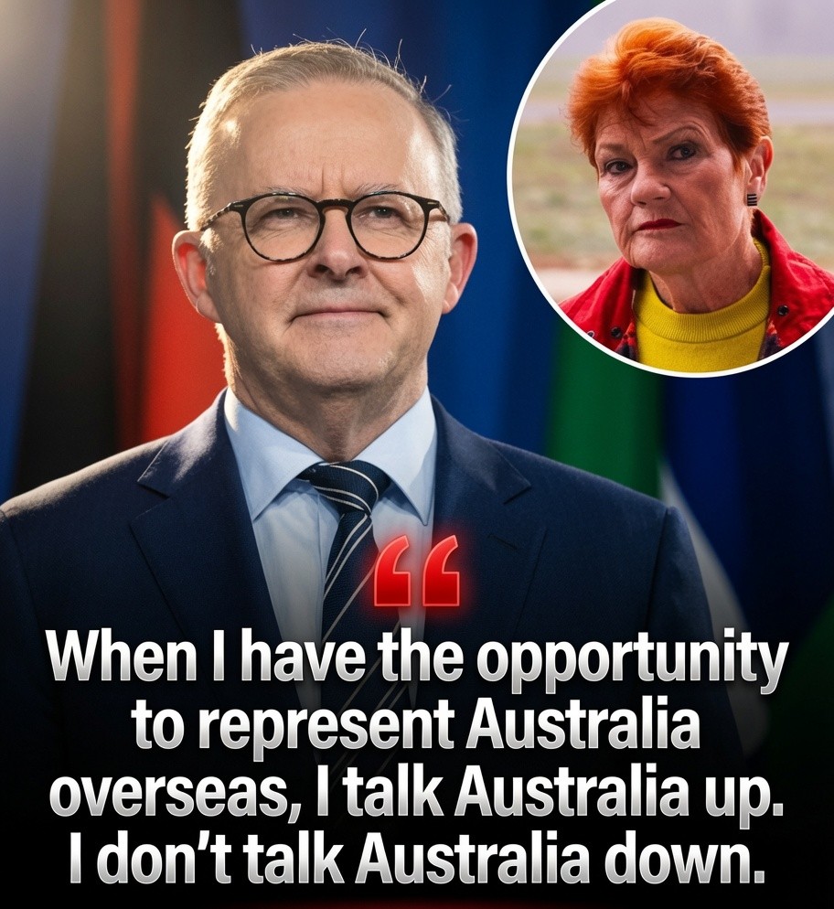 Prime Minister Anthony Albanese responds to Pauline Hanson's comments made during her UK visit