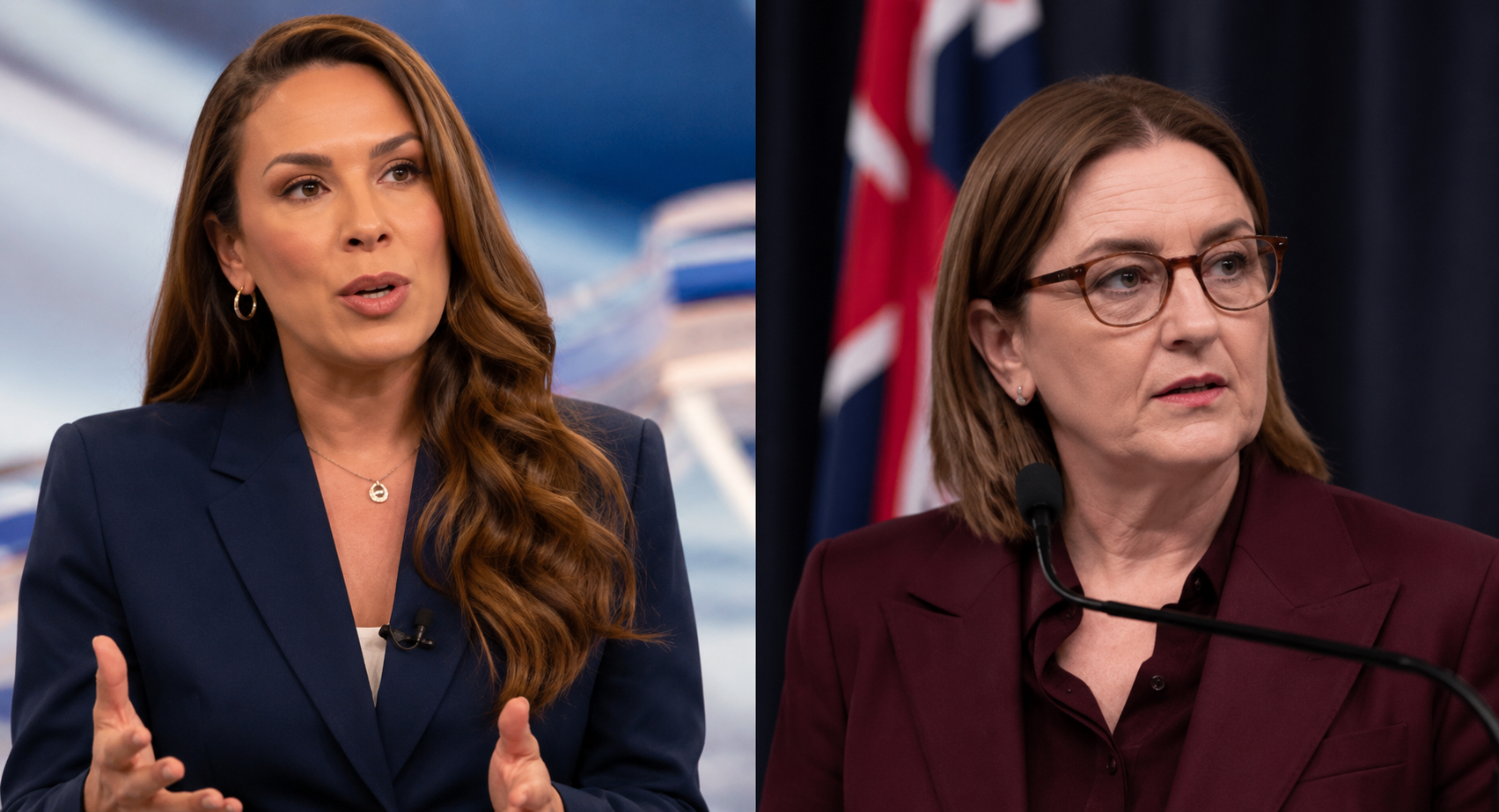 Outgoing Victorian Premier Jacinta Allan speaks before stepping down as Ben Carroll becomes Victoria's new premier