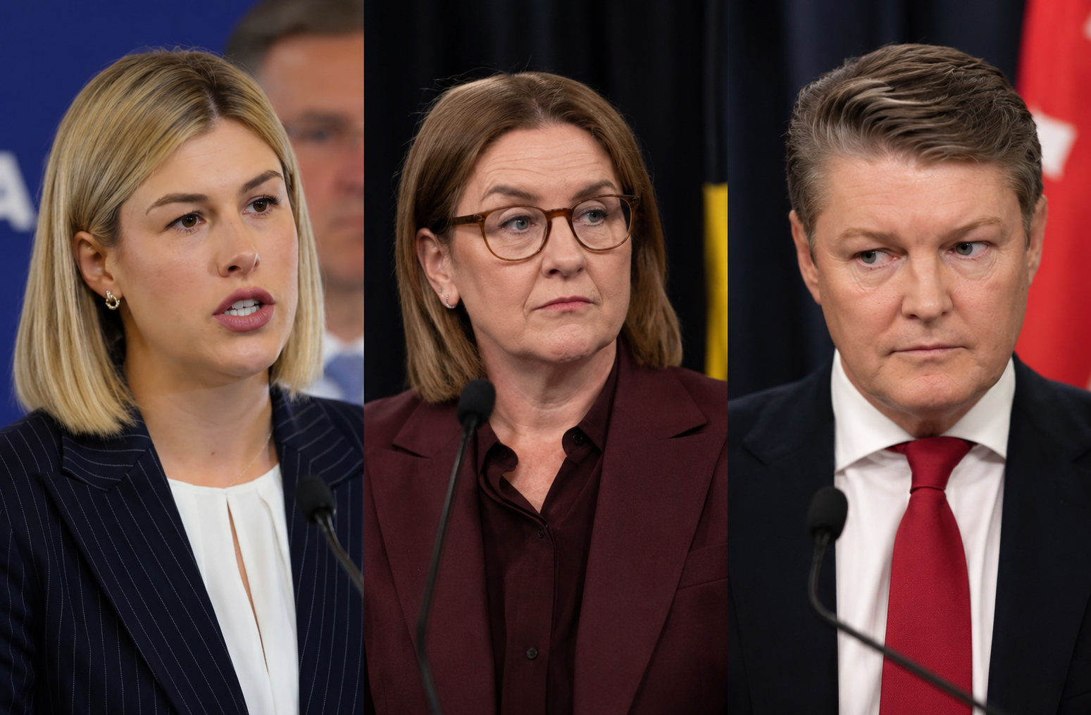 Victorian Premier Ben Carroll during his first Question Time after replacing Jacinta Allan