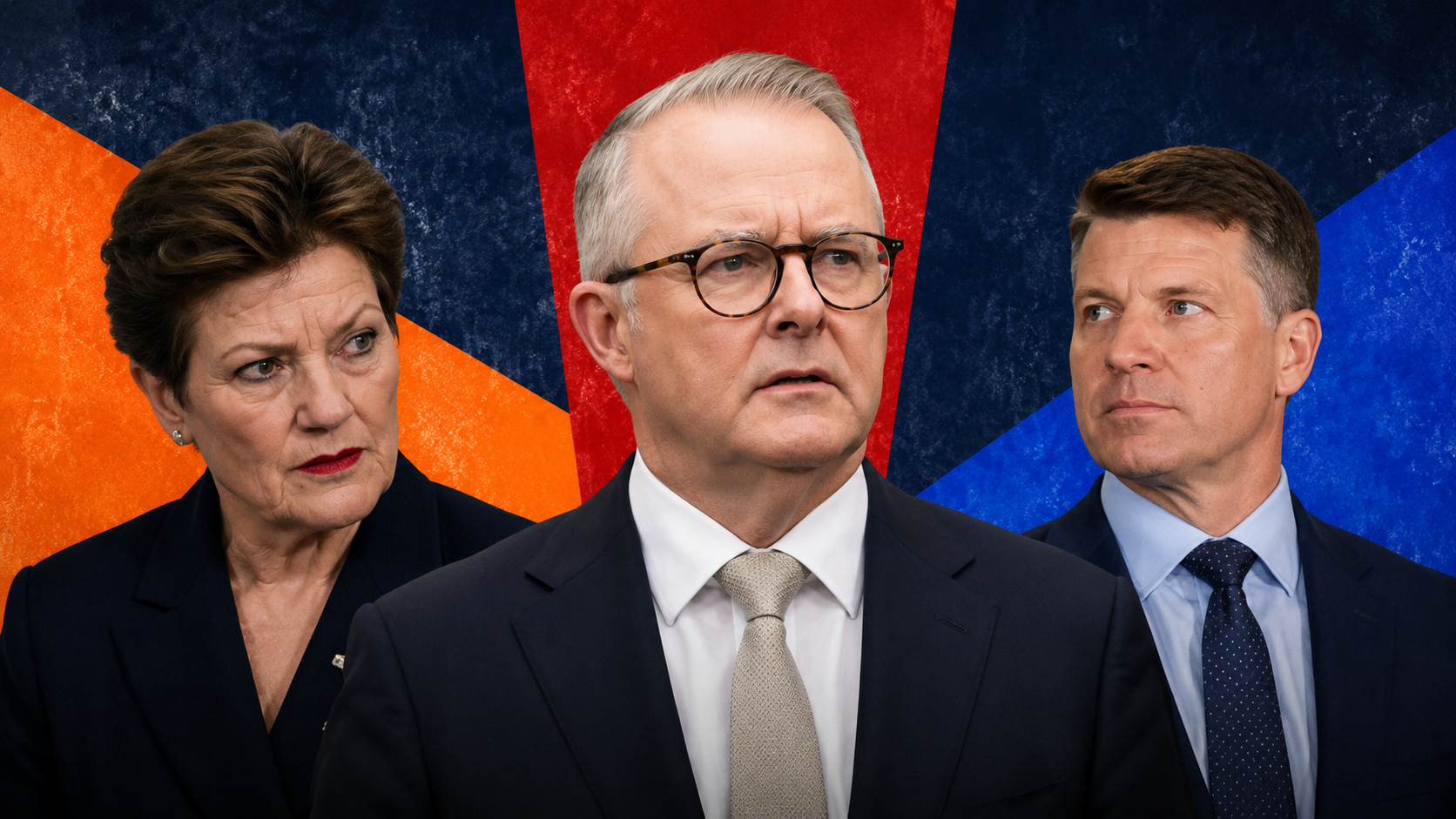 Prime Minister Anthony Albanese as new polling shows Labor on a historically low primary vote while remaining on track for majority government