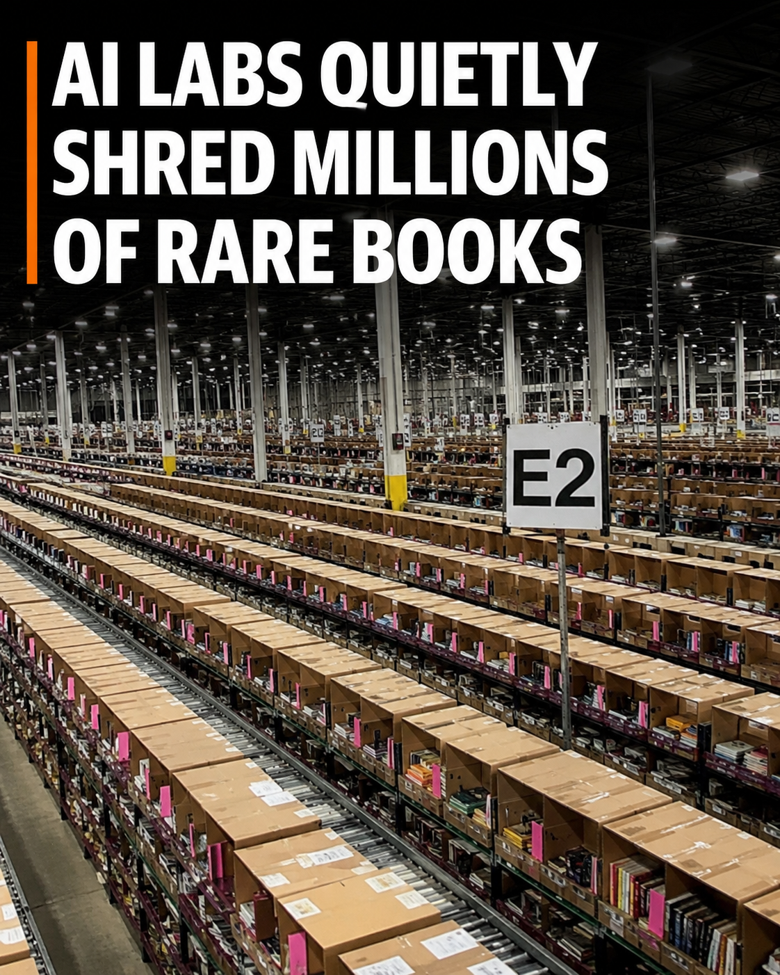 Rare books being prepared for scanning as AI companies seek physical books for model training